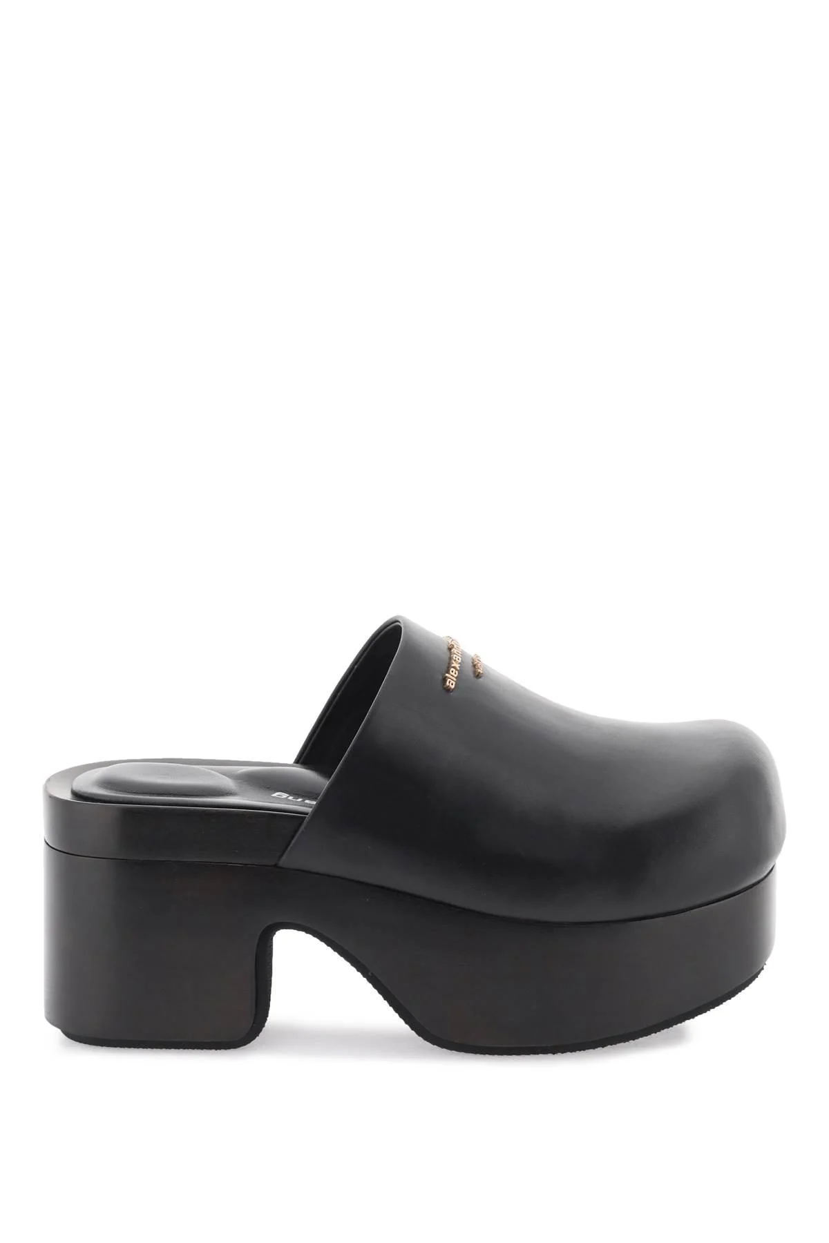 Zoe Leather Mules - Noir Black