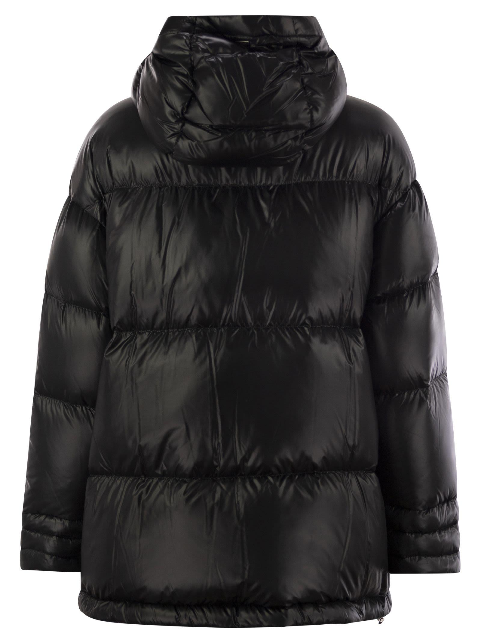 Herno Hooded Over Down Jacket