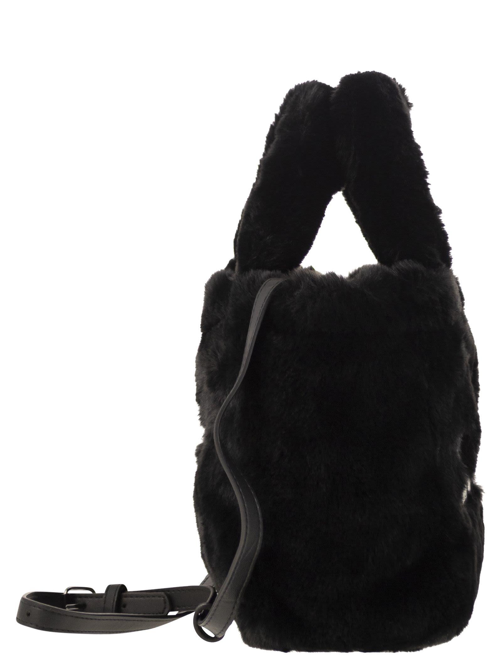 Mc2 Saint Barth Soft Fur Mini Vanity Bag