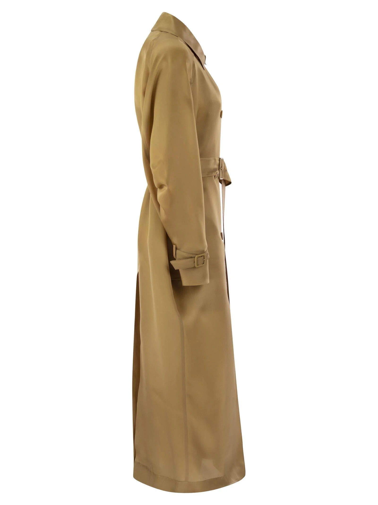 Max Mara Sacco Oversize Organza Trench Coat