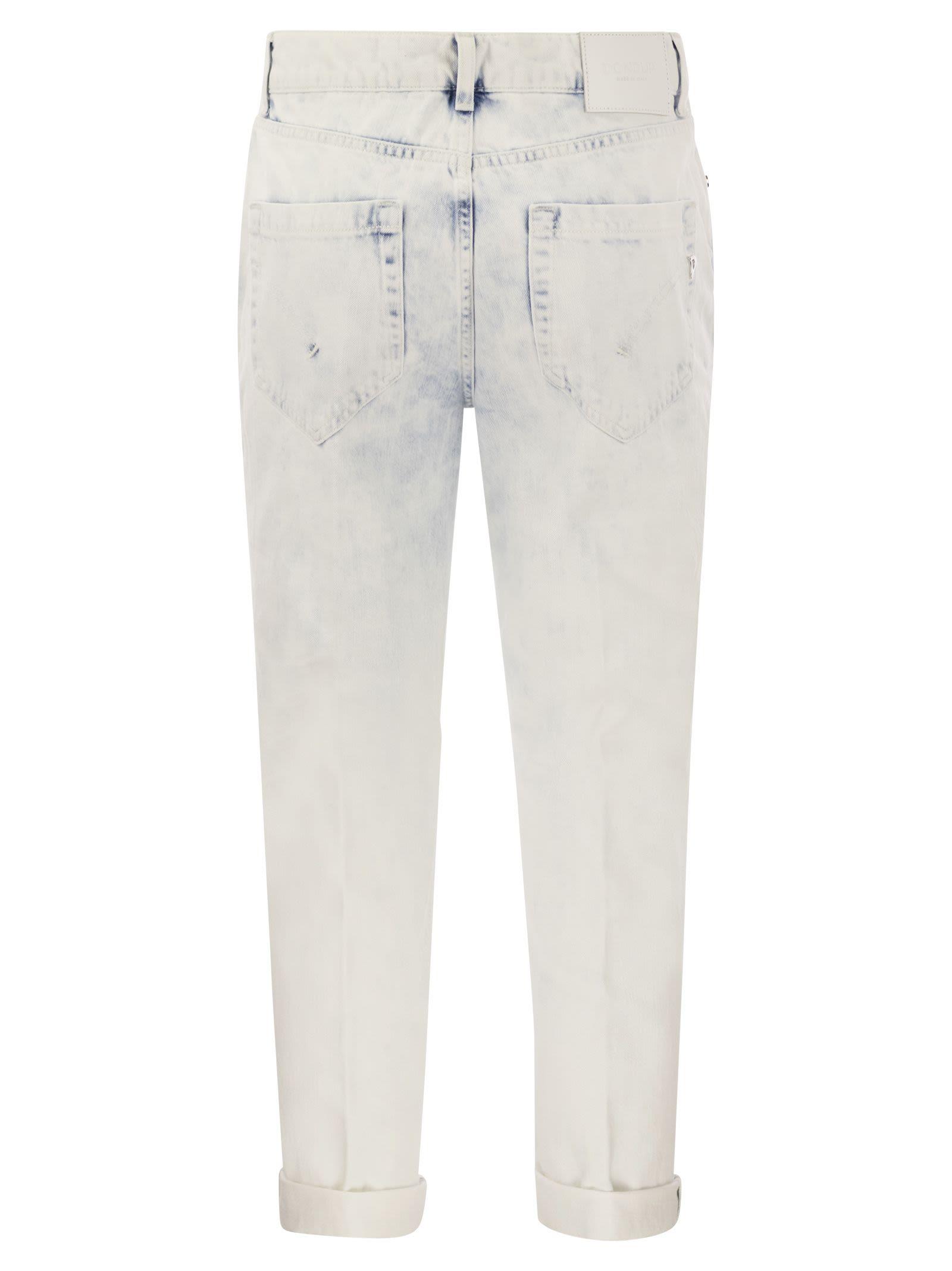 Dondup Koons Loose Jeans With Jewelled Buttons