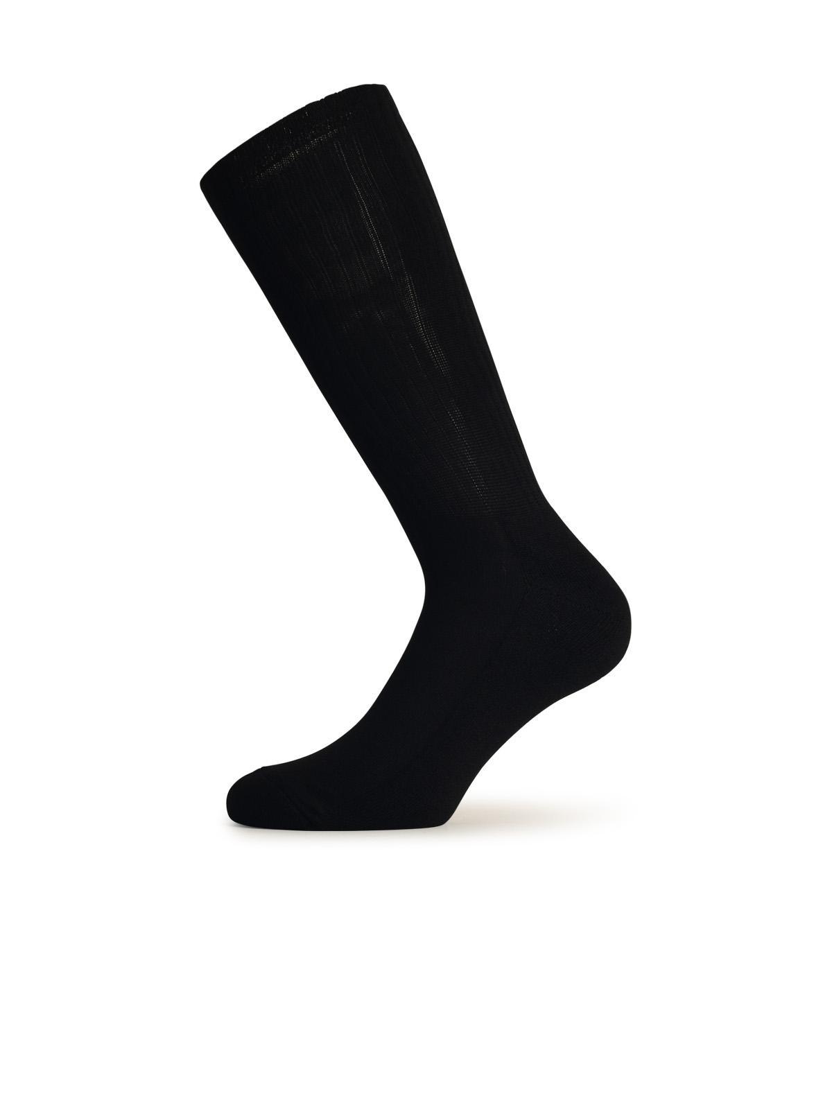 Barrow Black Stretch Cotton Socks