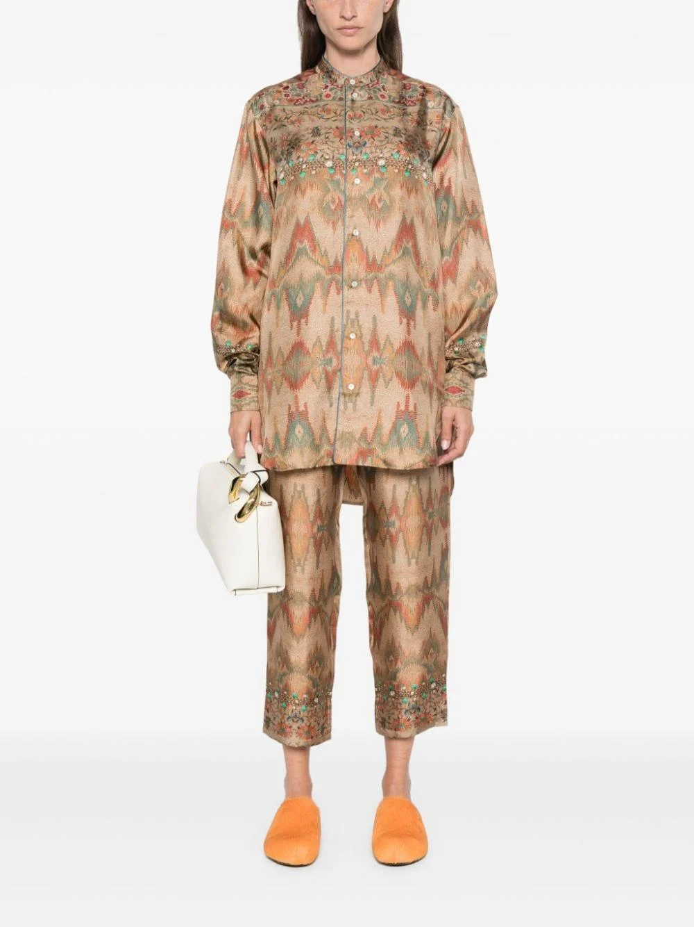 Pierre Louis Mascia Printed Silk Shirt