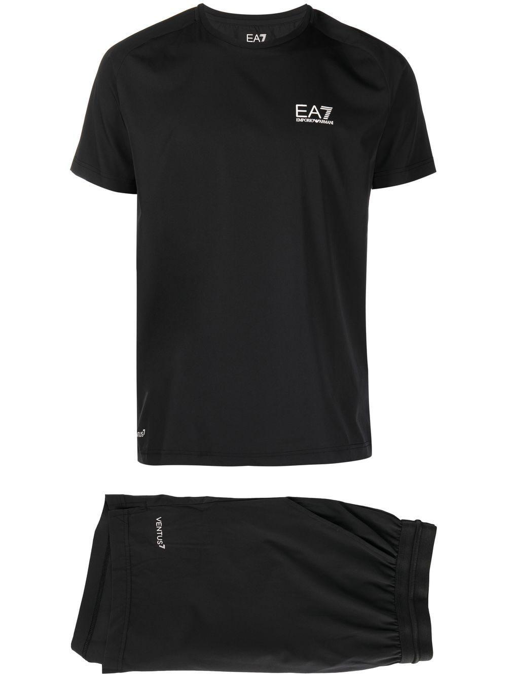 Ea7 T Shirt And Shorts Set