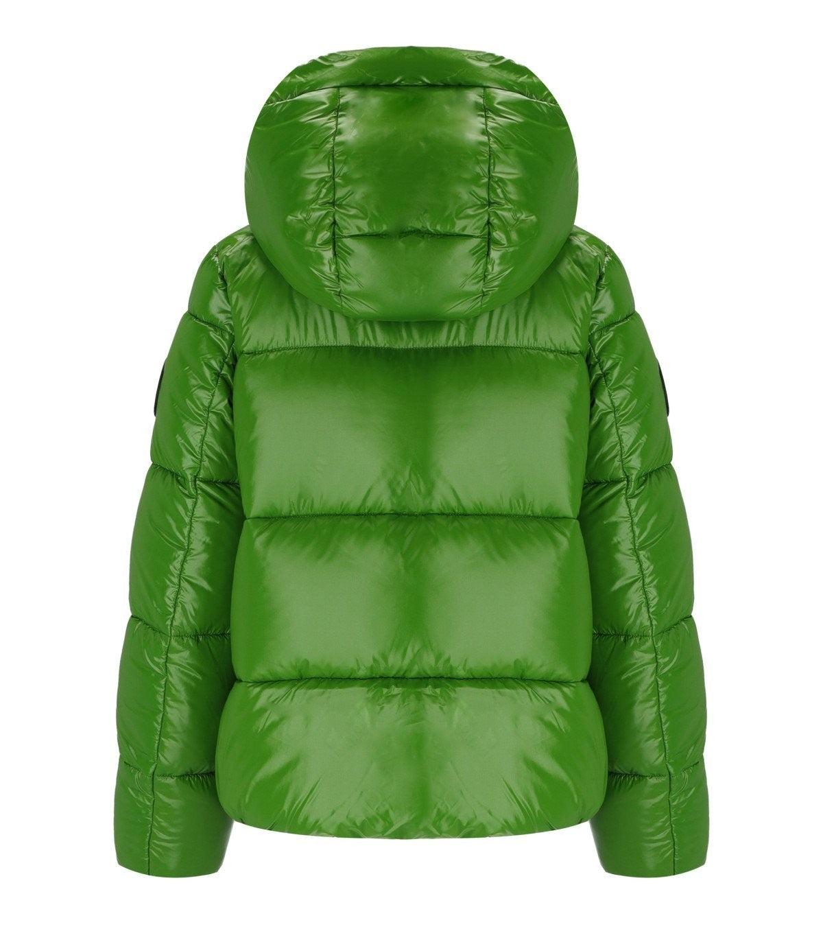 Save The Duck Biddy Green Hodded Padded Jacket