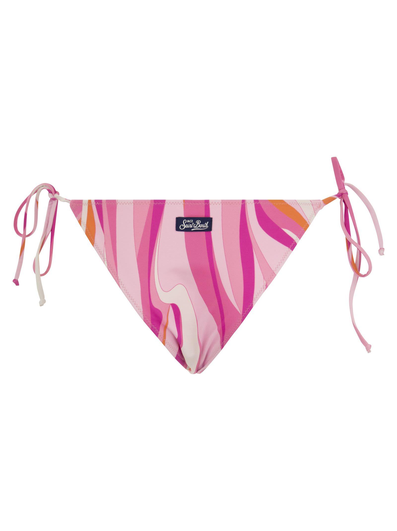 Mc2 Saint Barth Fancy Swim Briefs With Ties