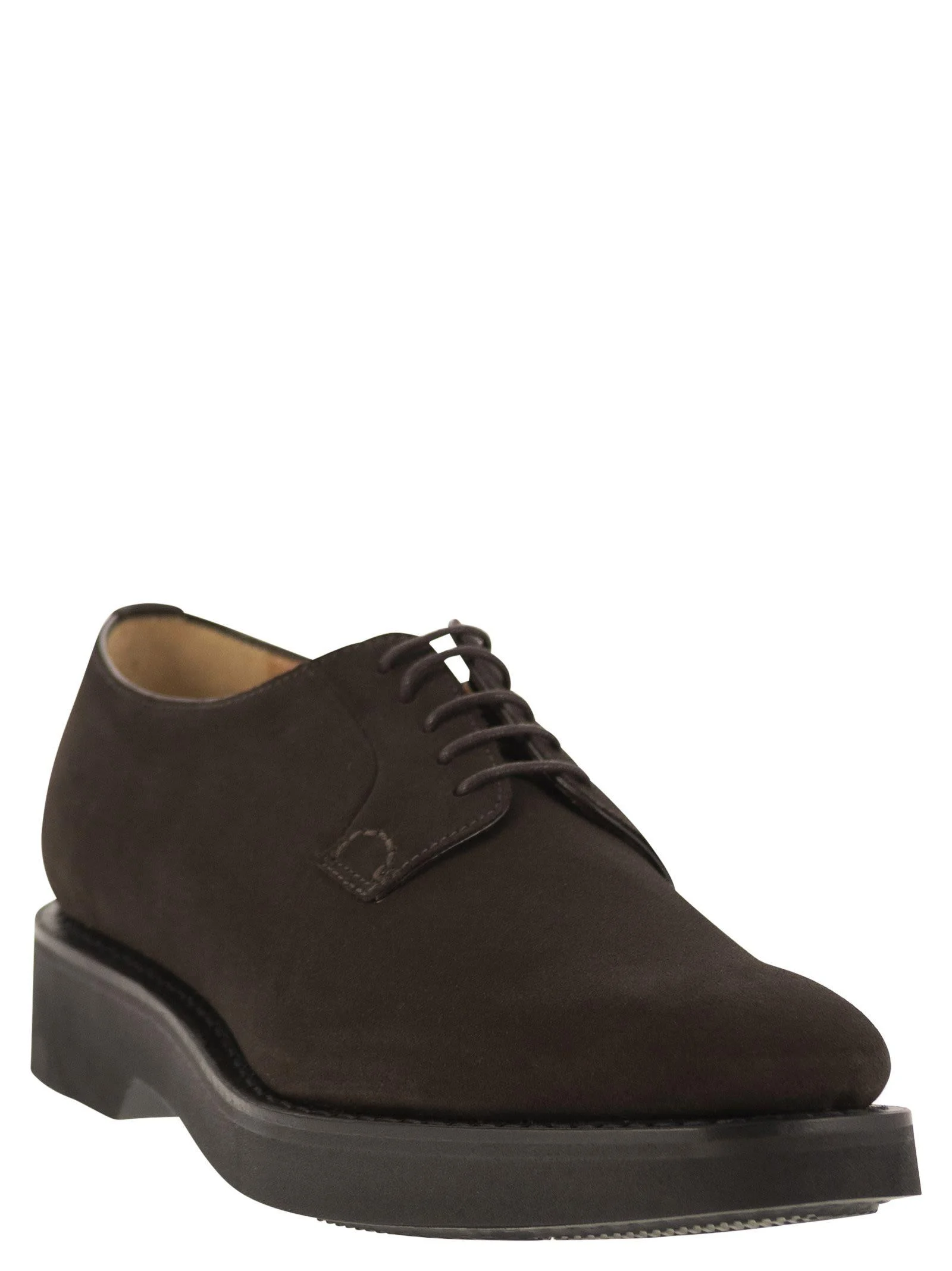 Church's Suede Calfskin Derby