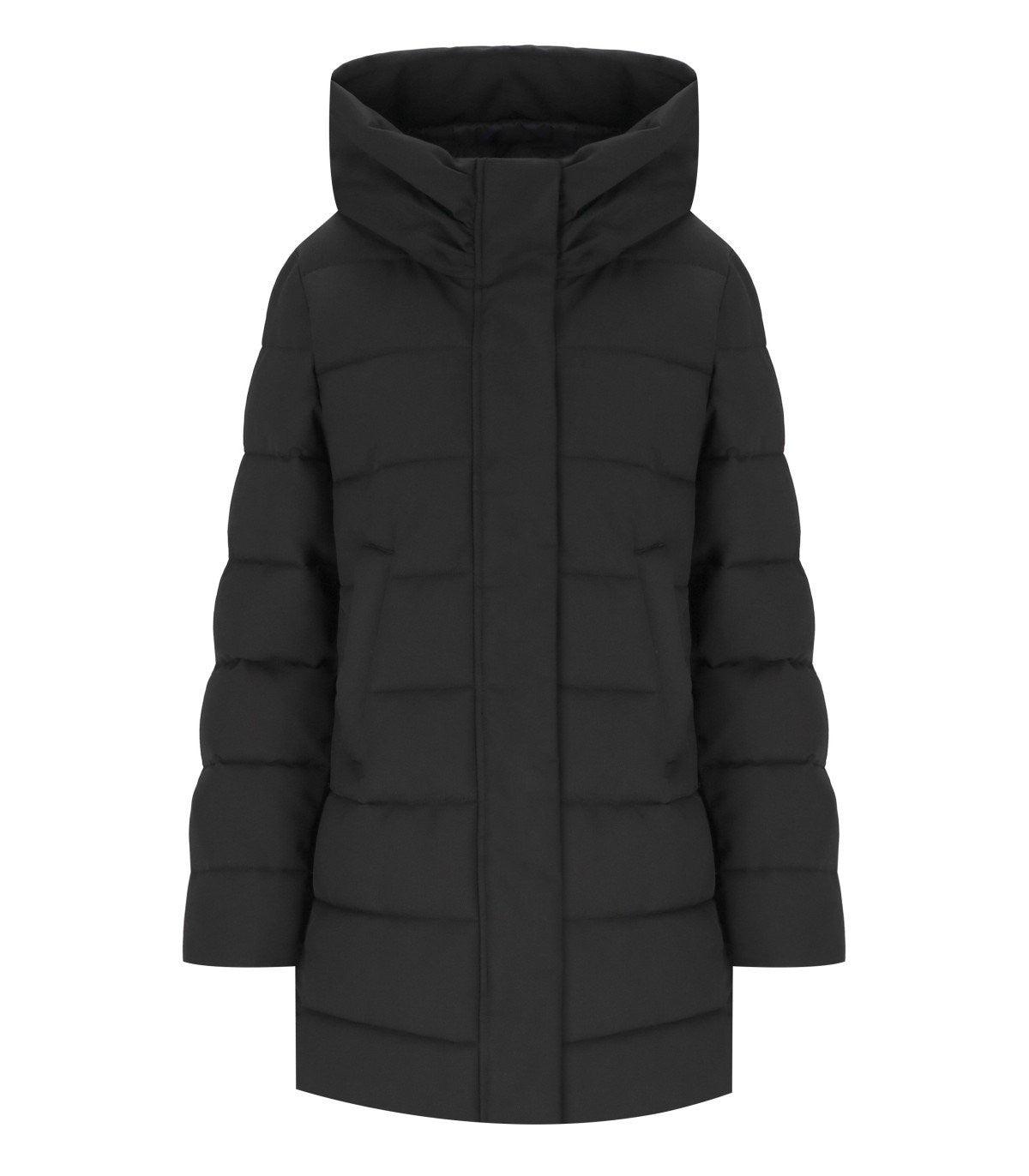 Save The Duck Tatiana Black Hooded Padded Jacket