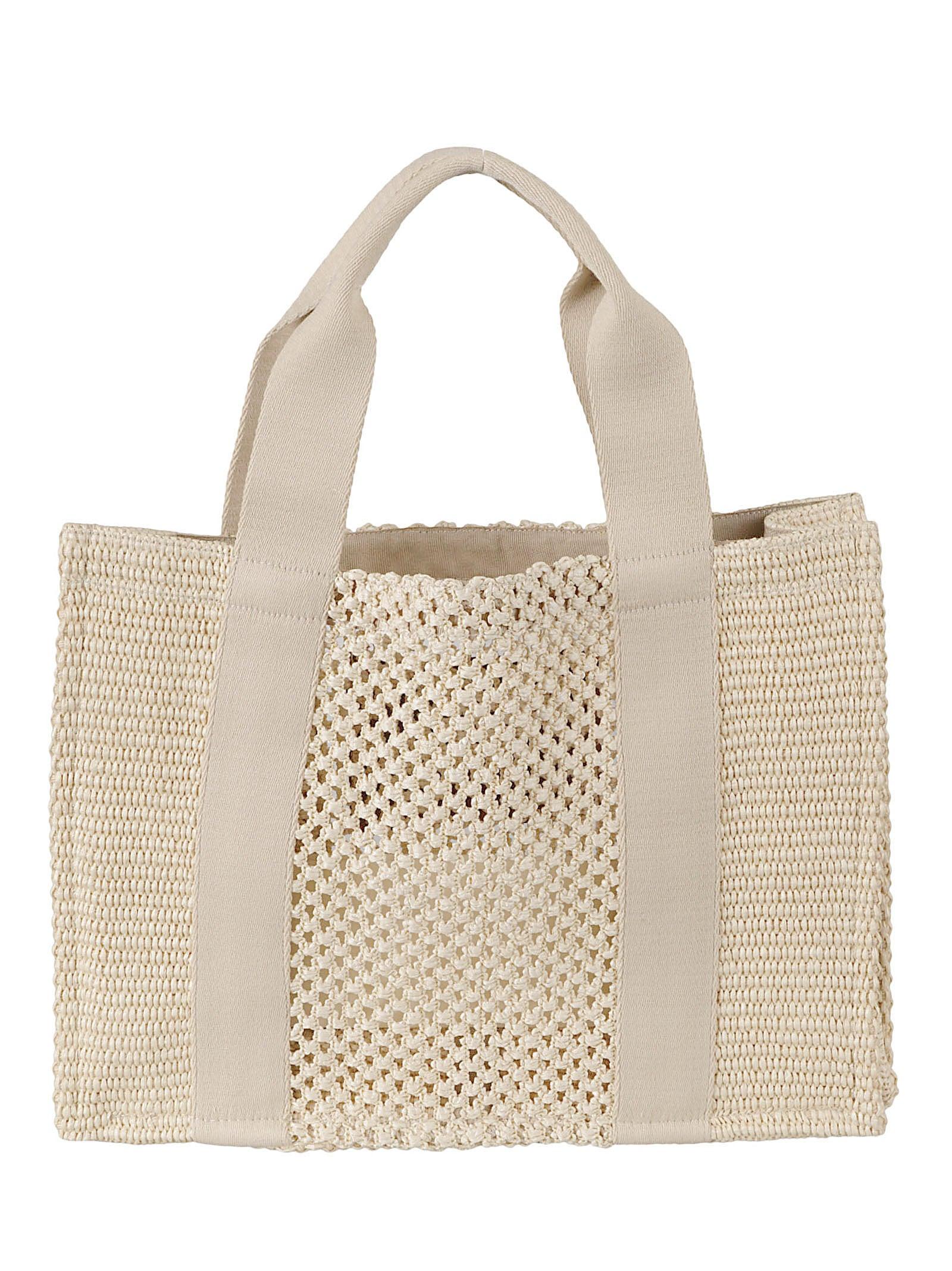 small Aruba woven tote bag