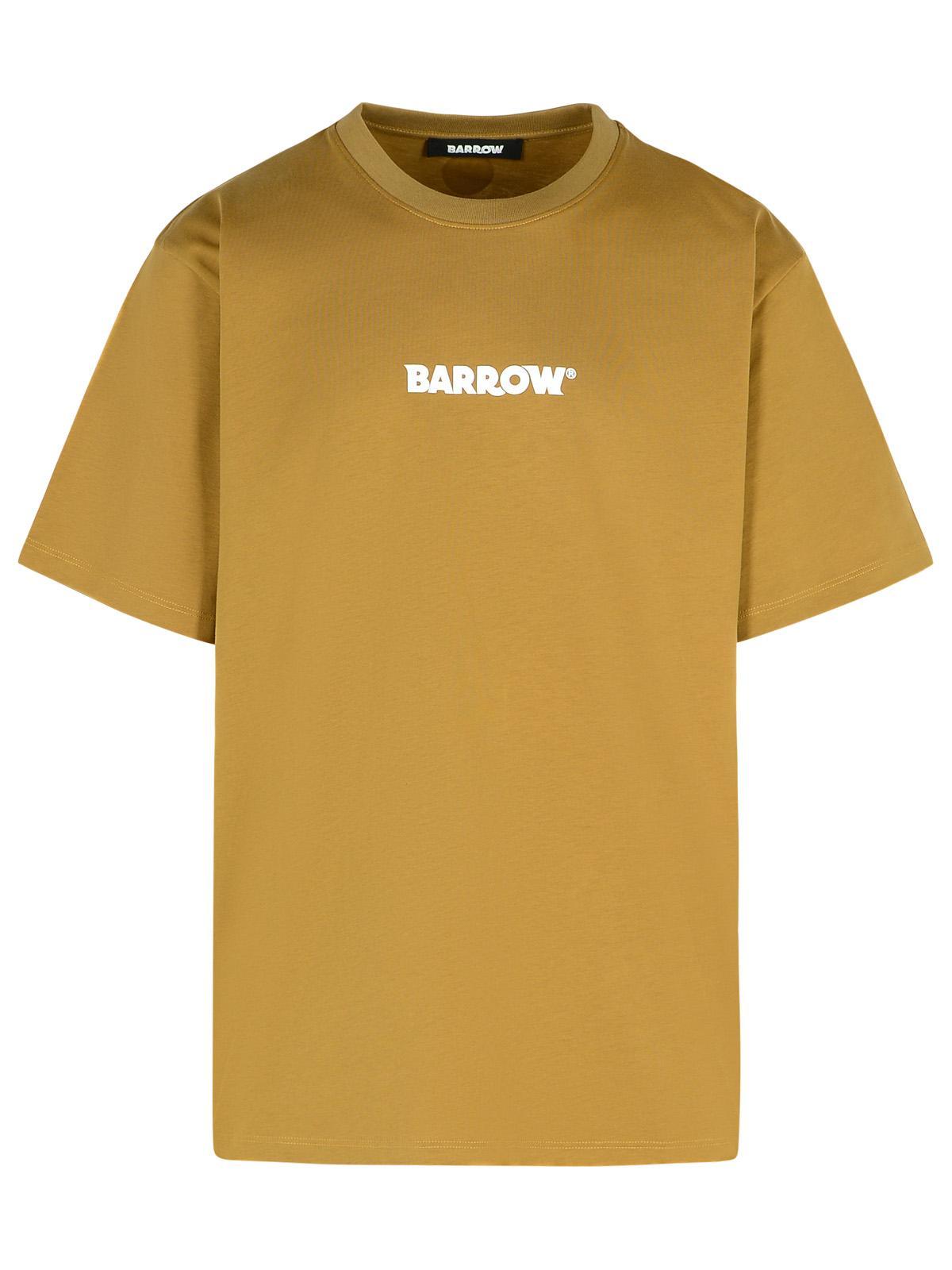 Barrow 'Basic' Brown Cotton T Shirt