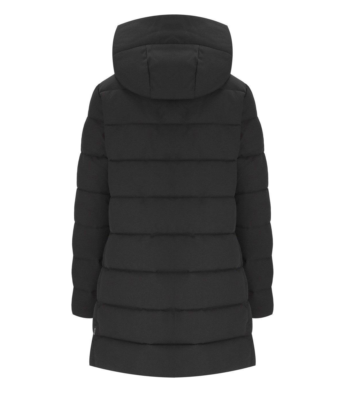 Save The Duck Tatiana Black Hooded Padded Jacket