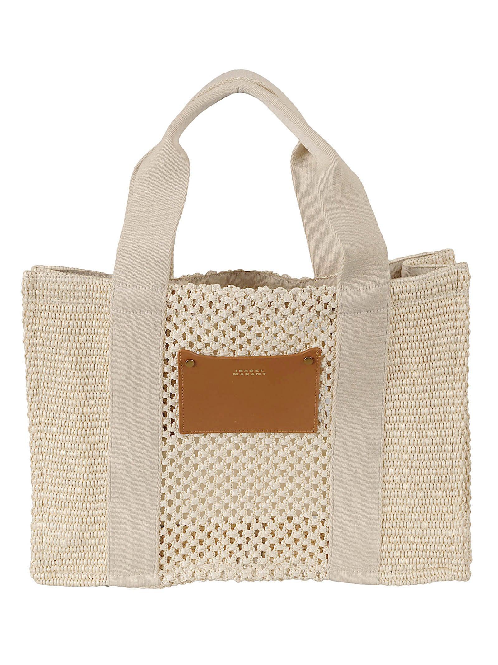 small Aruba woven tote bag