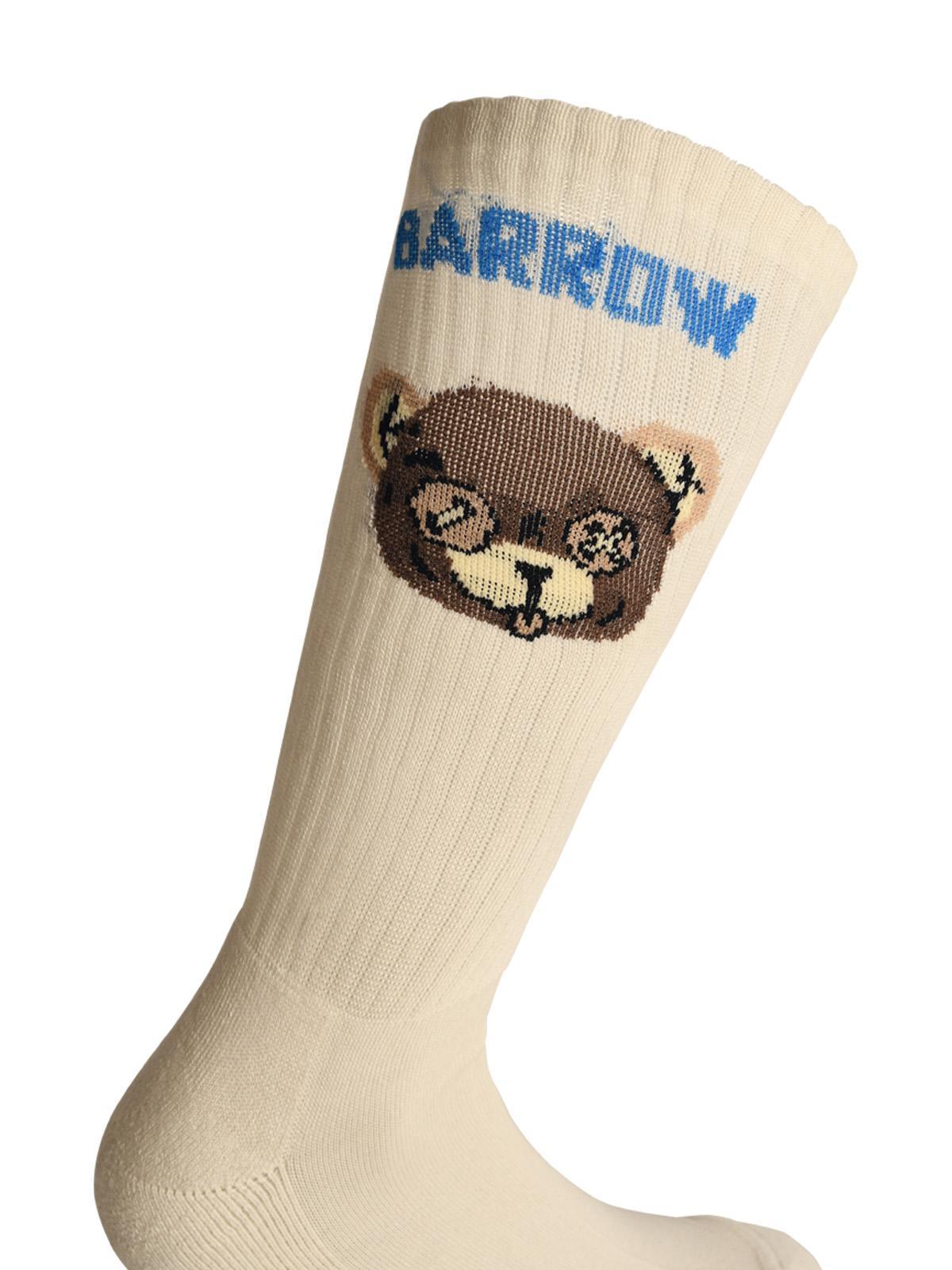 Barrow Ivory Stretch Cotton Socks