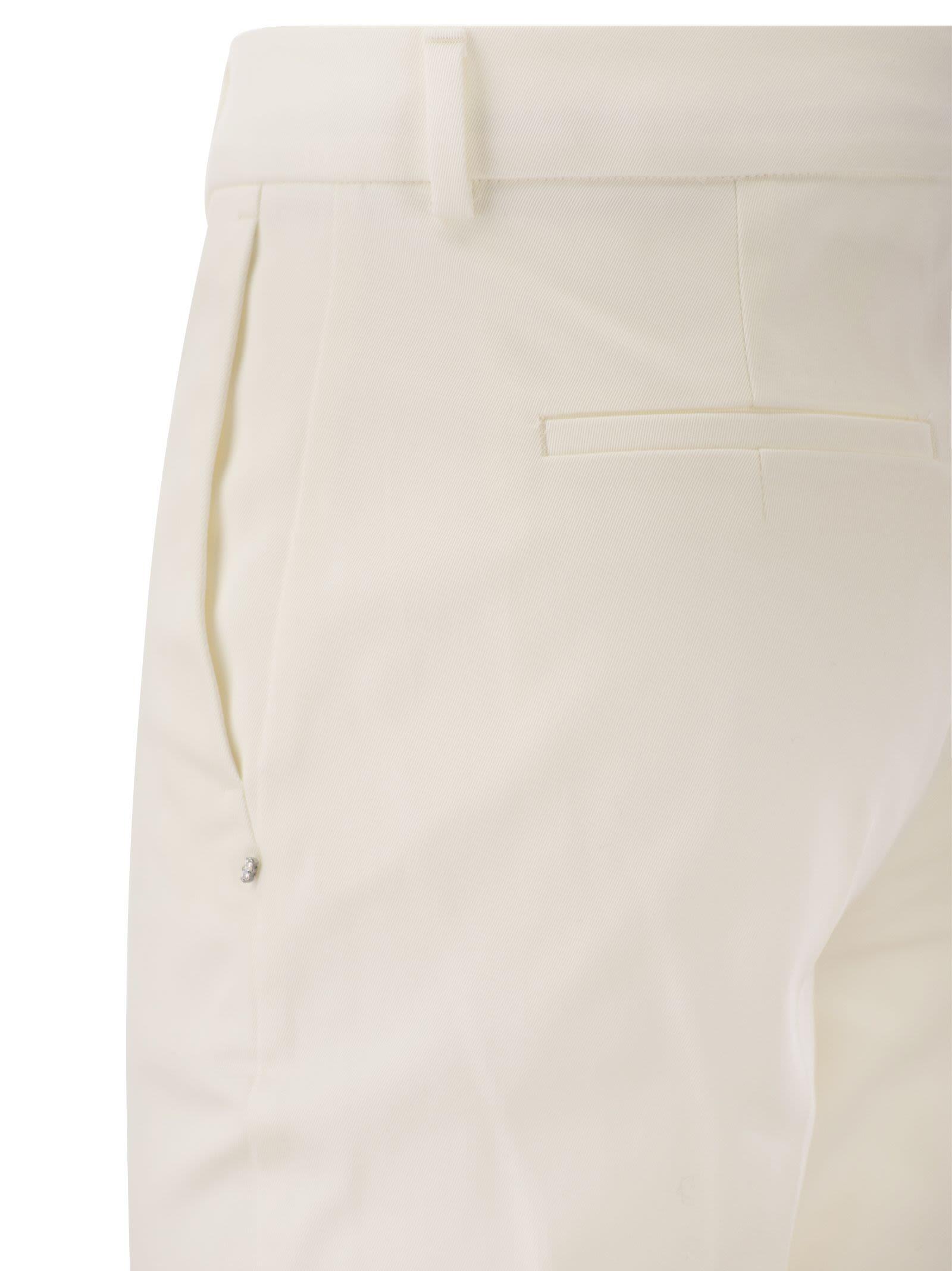 Sportmax Etna Slim Cotton Trousers