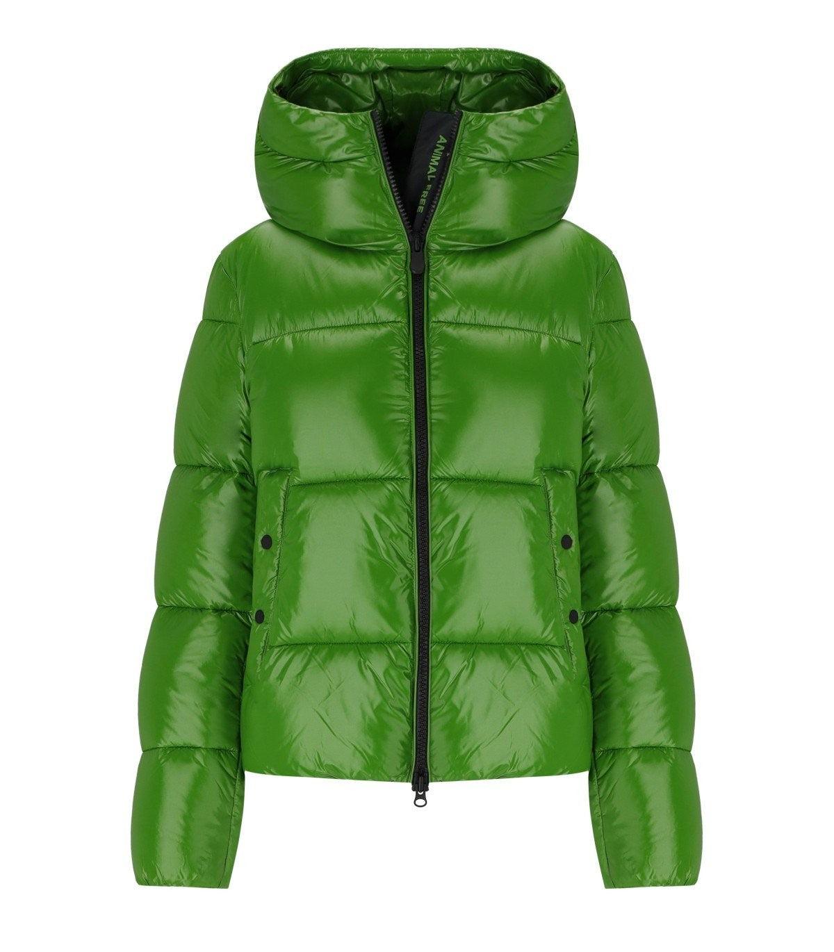 Save The Duck Biddy Green Hodded Padded Jacket