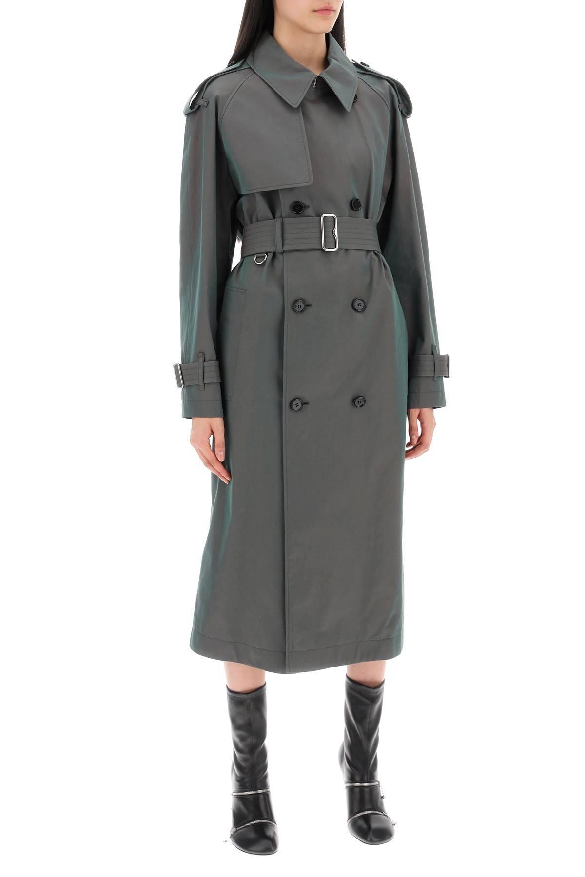 Burberry Long Iridescent Trench Women