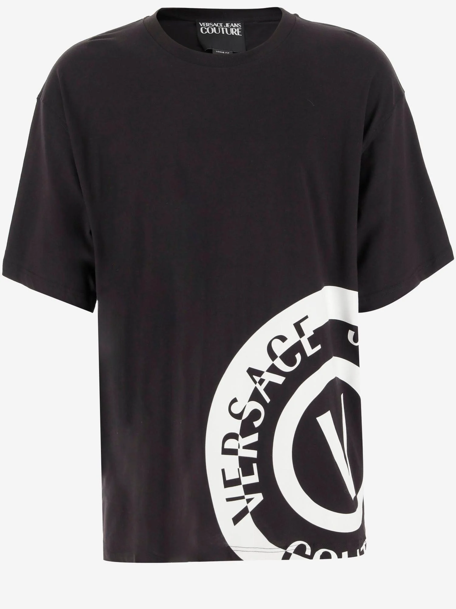 Versace Jeans Cotton T Shirt With Logo