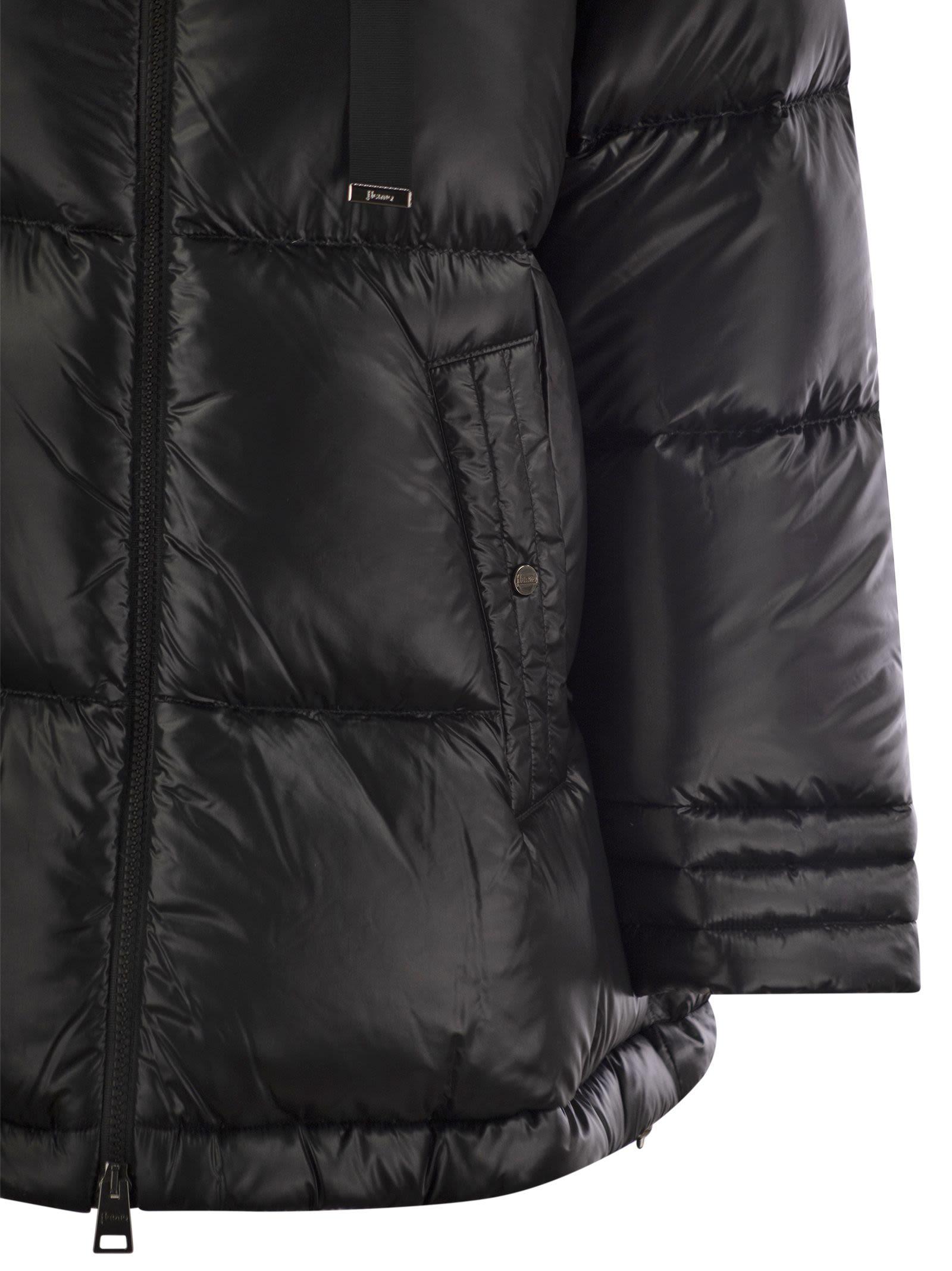 Herno Hooded Over Down Jacket