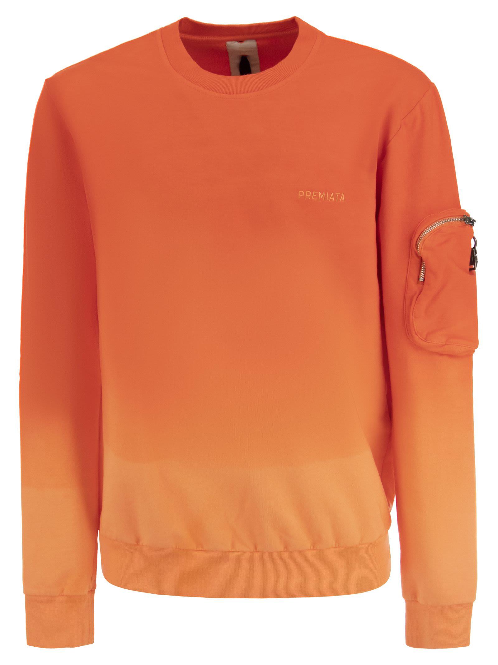 Premiata Crew Neck Sweatshirt With Logo