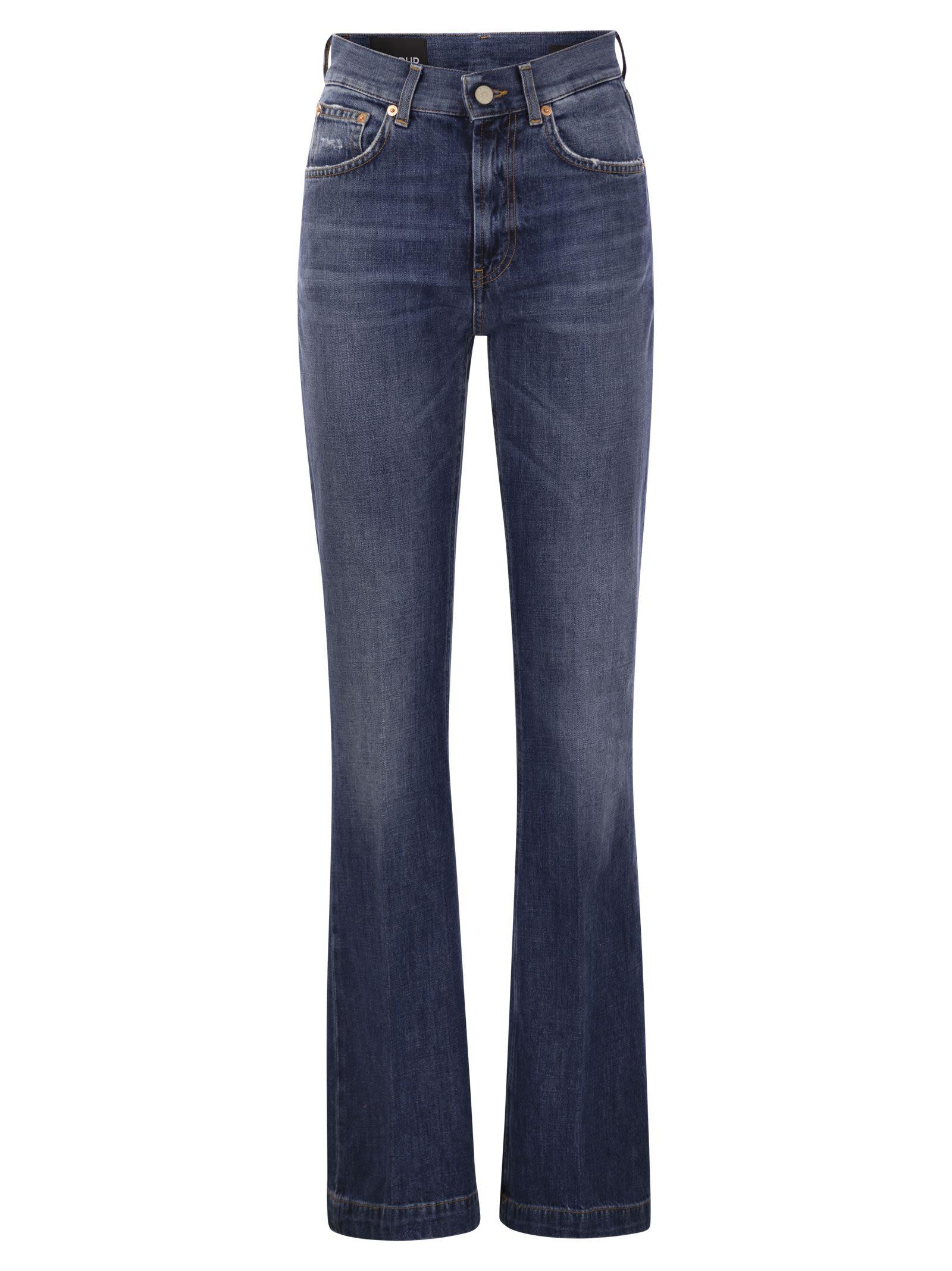 Dondup Olivia Slim Fit Bootcut Jeans