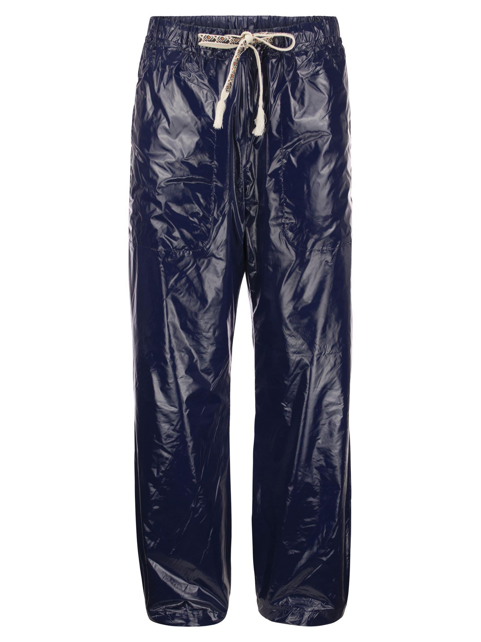 Etro Nylon Drawstring Trousers