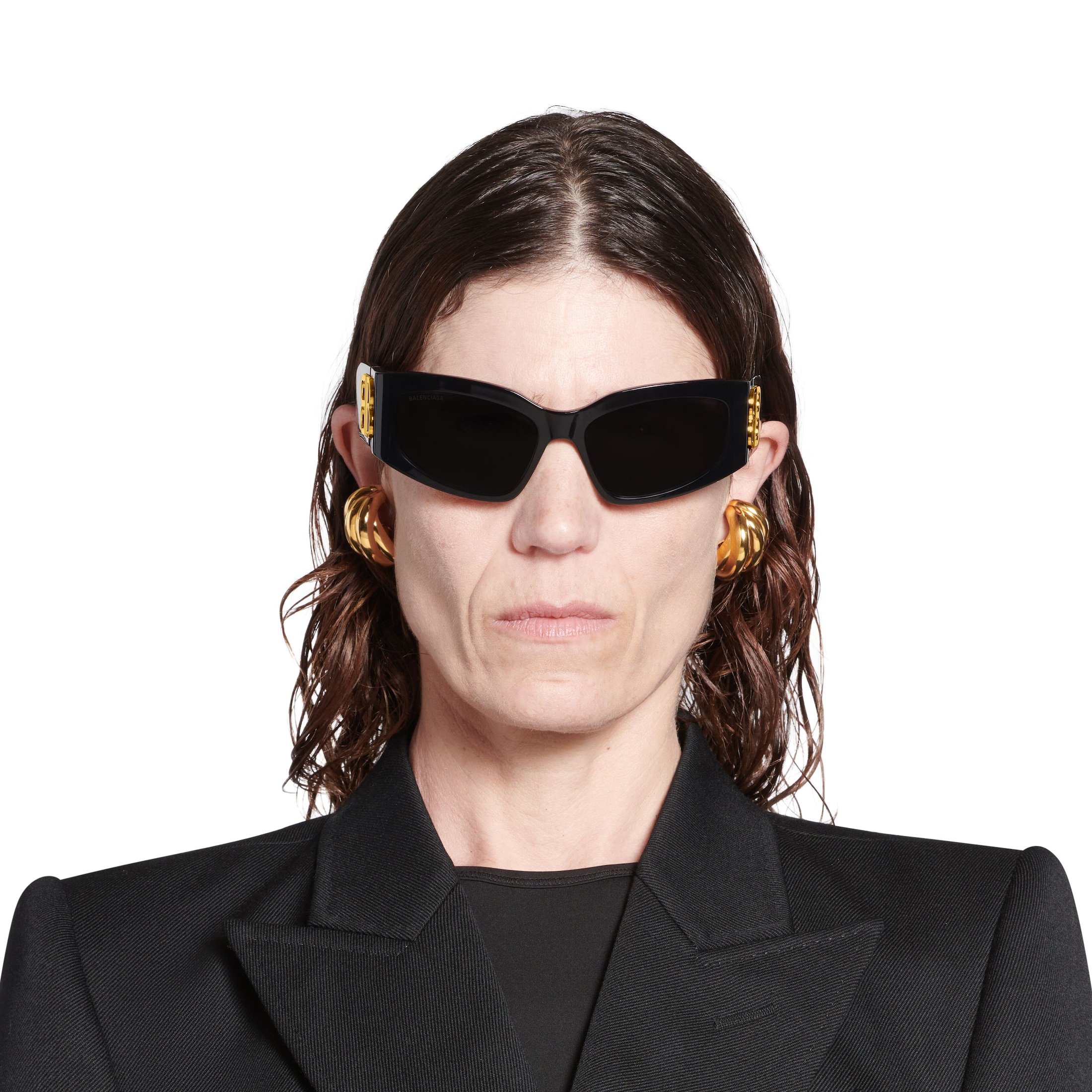 Women's Bossy Cat Sunglasses  in Black