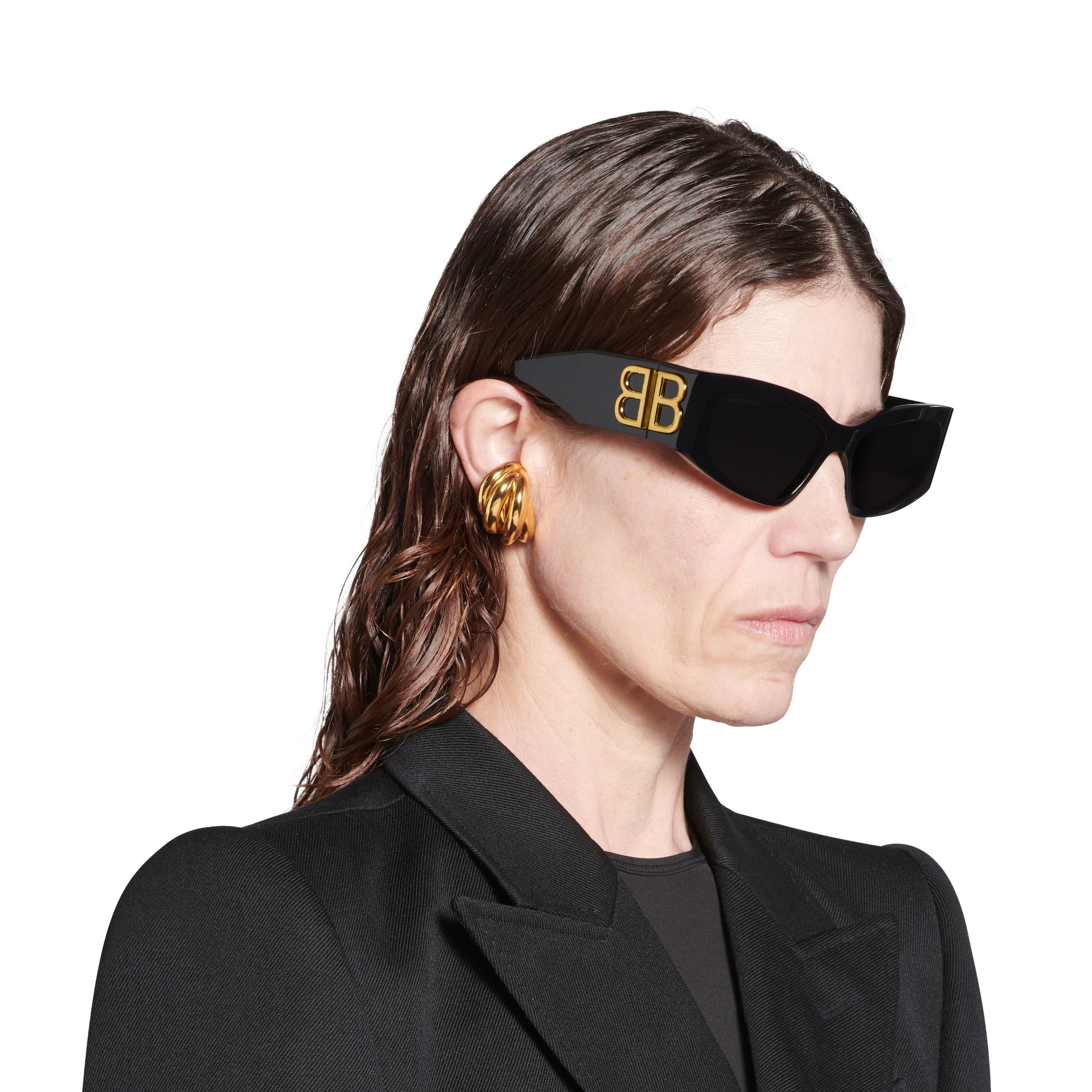 Women's Bossy Cat Sunglasses  in Black