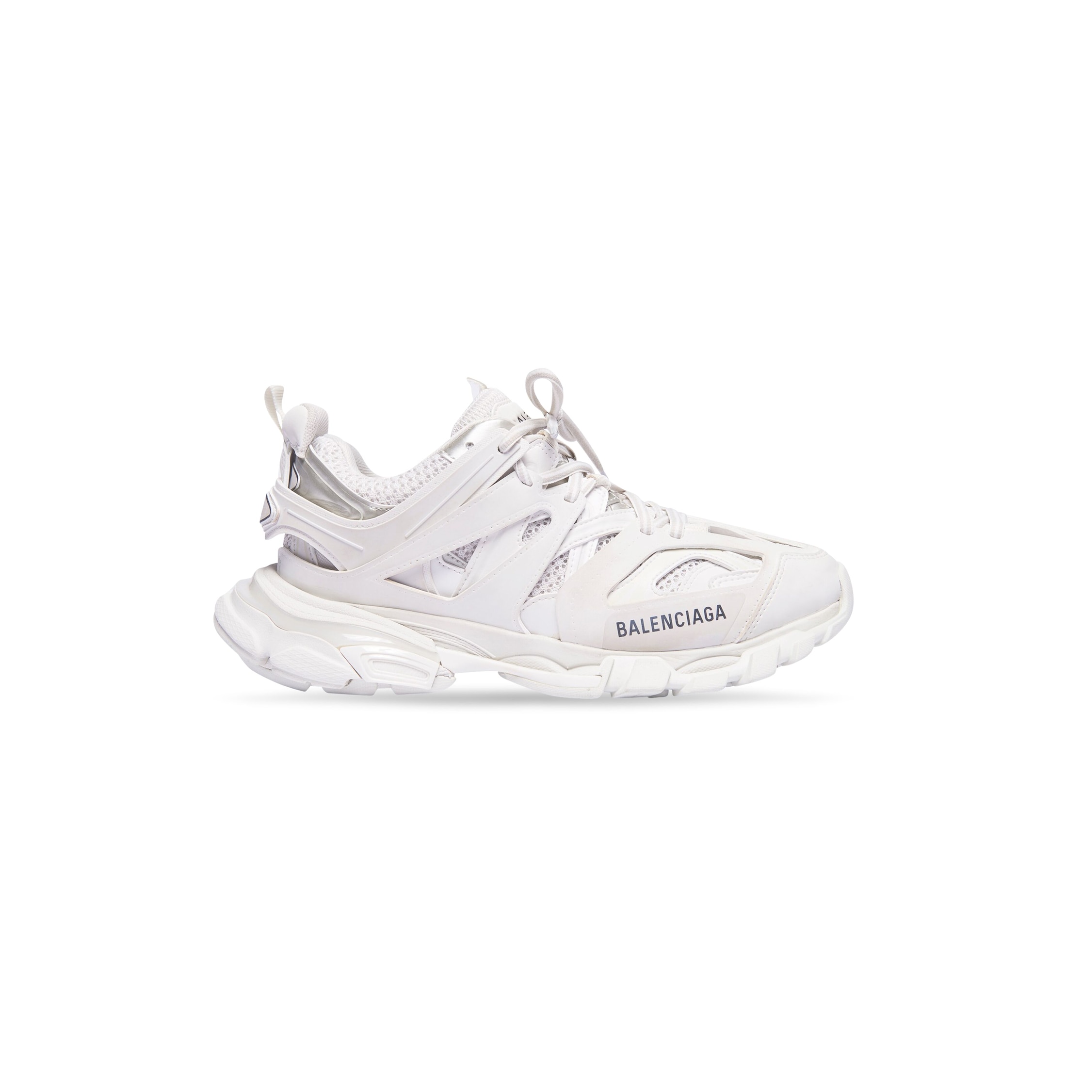 Women's Track Sneaker in White