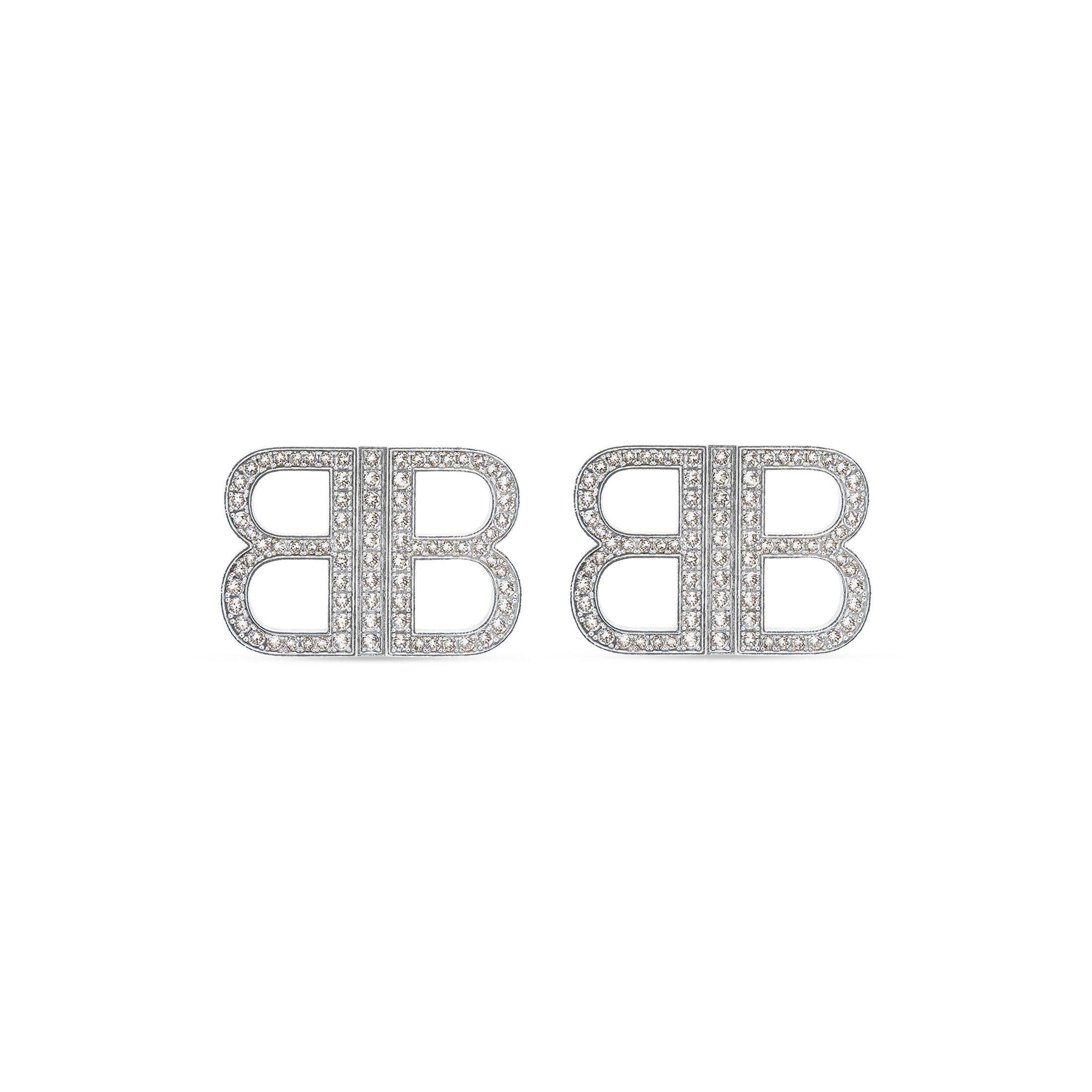 Women's Bb 2.0 Earrings in Silver