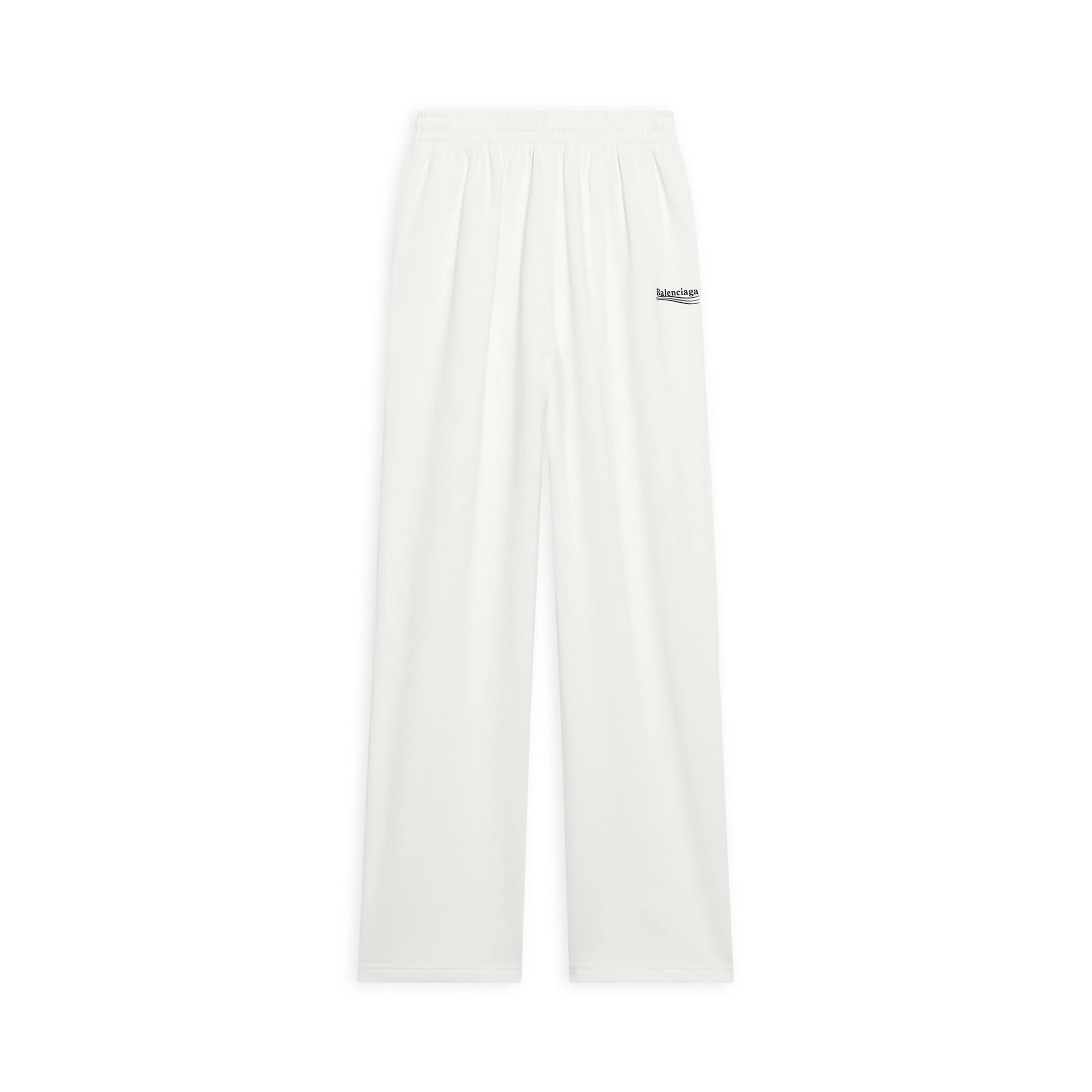 Men's Political Campaign Jogging Pants in White