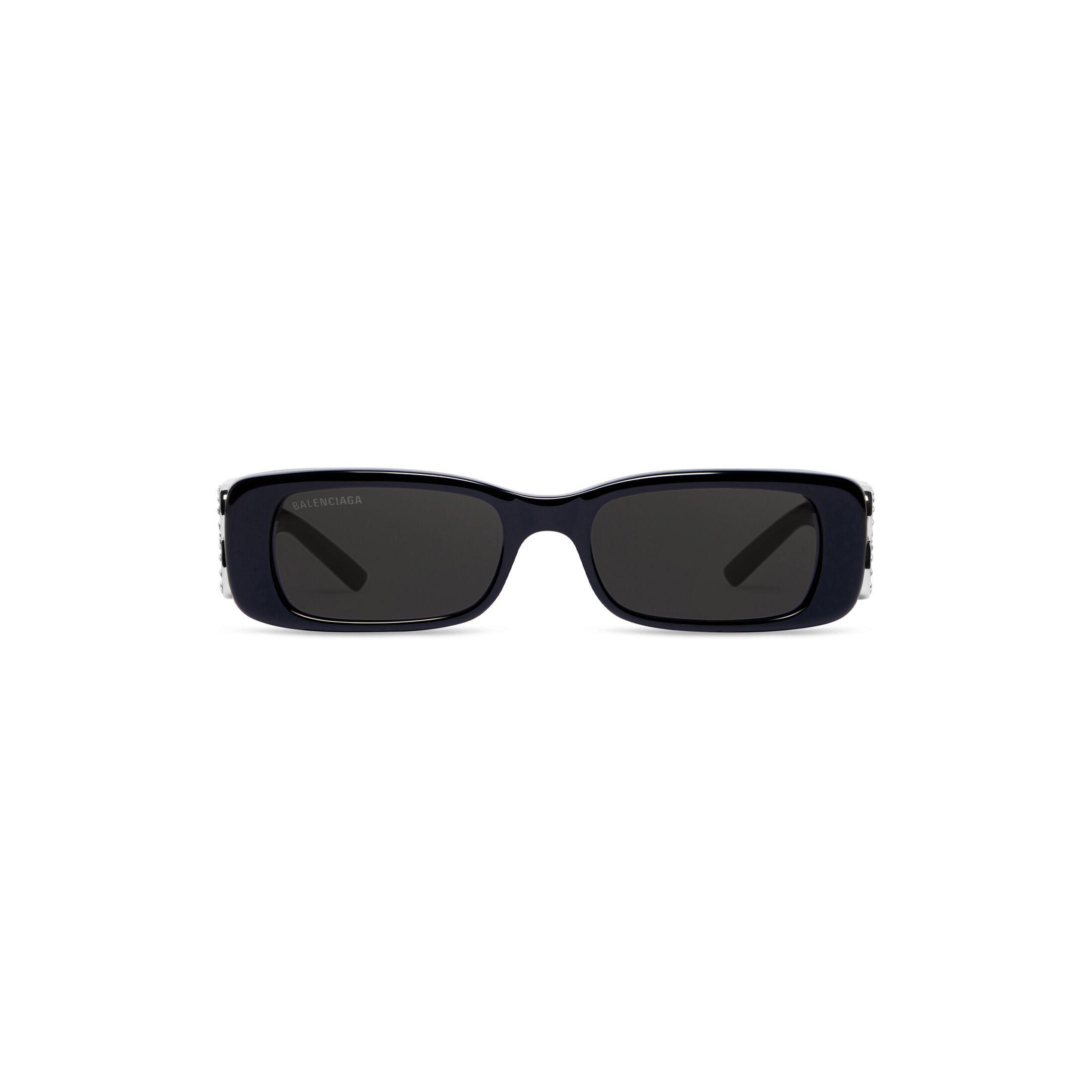 Women's Dynasty Rectangle Sunglasses in Black