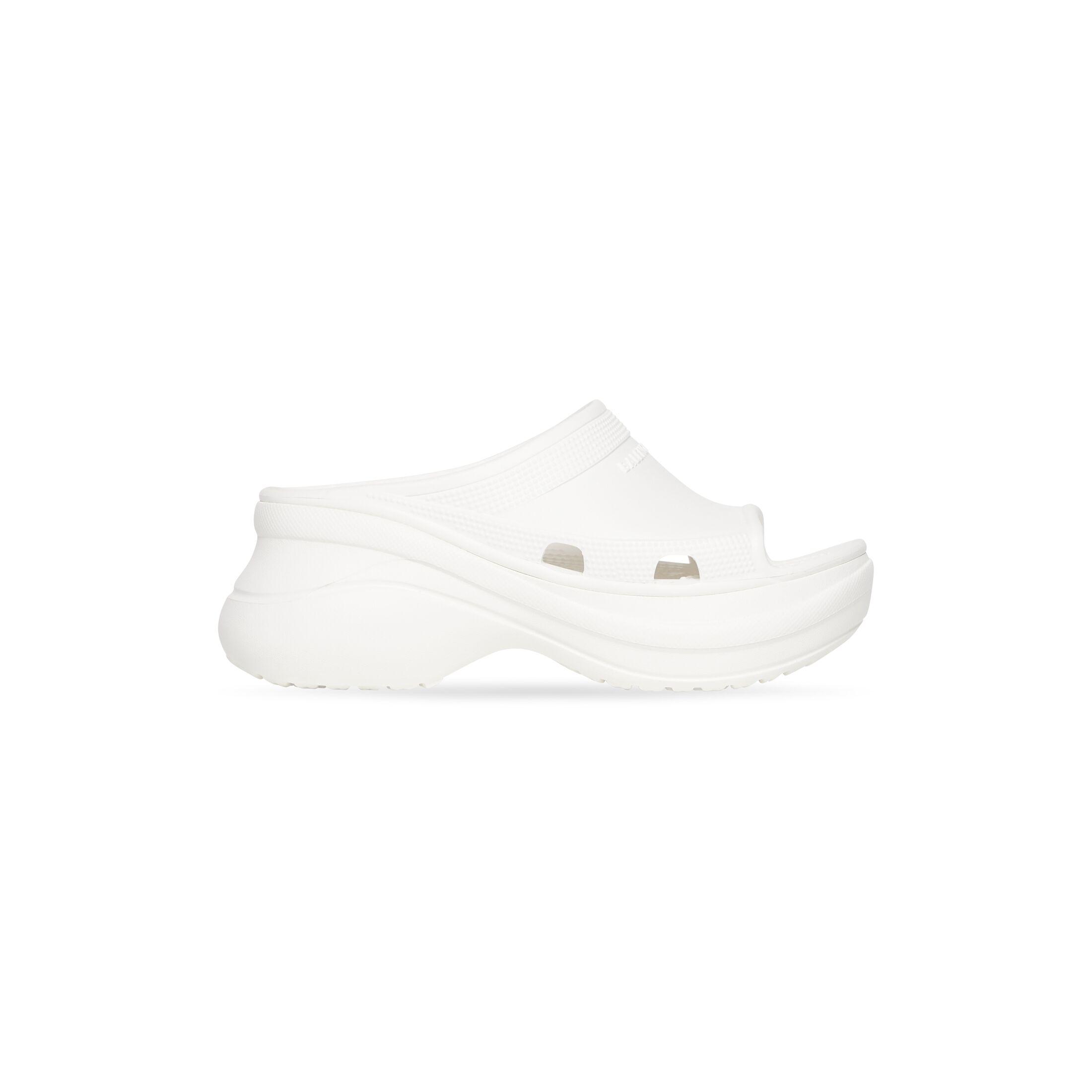 Women's Pool Crocs™ Slide Sandal in White