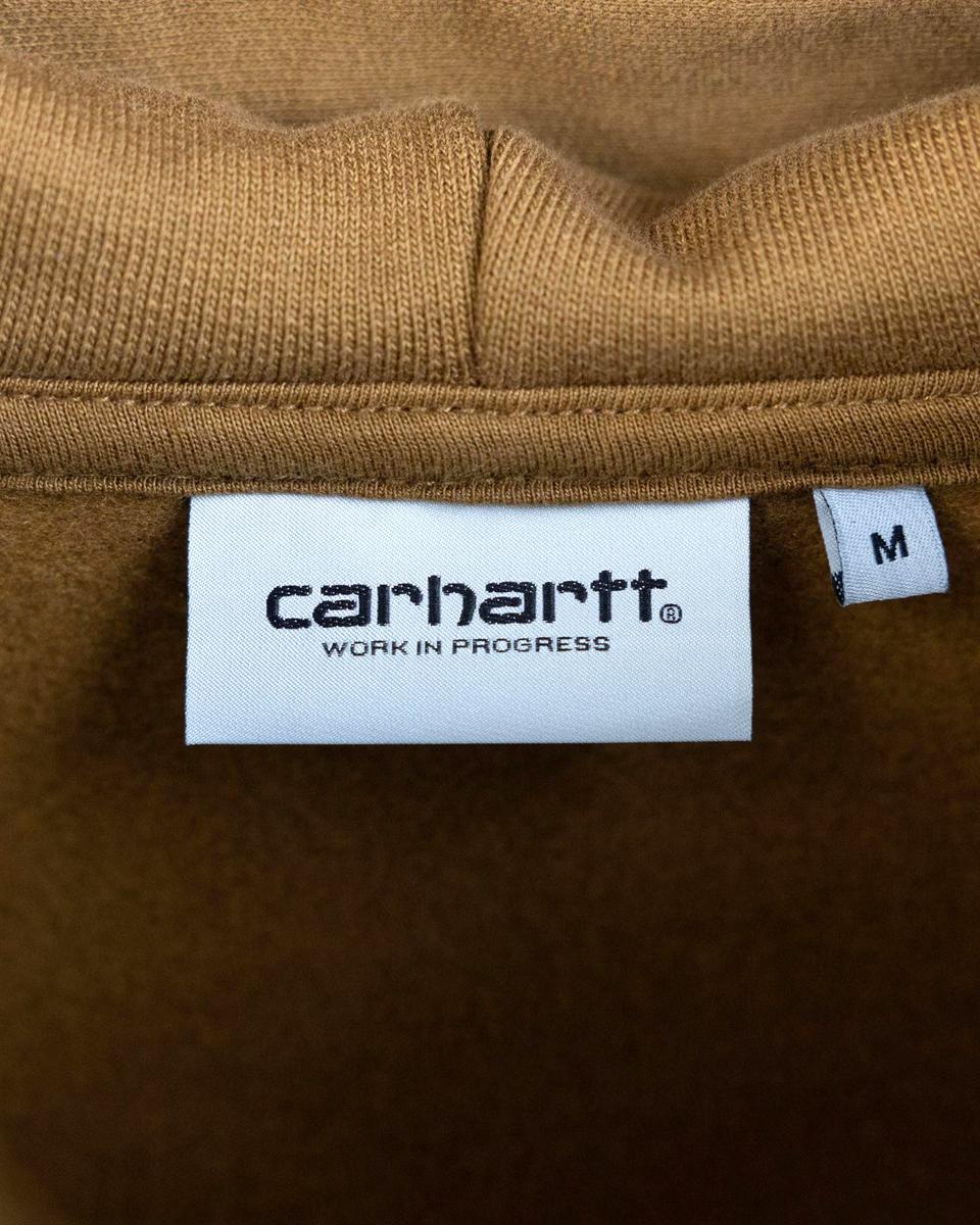 Carhartt WIP Brown Ducks Zipped Hoodie