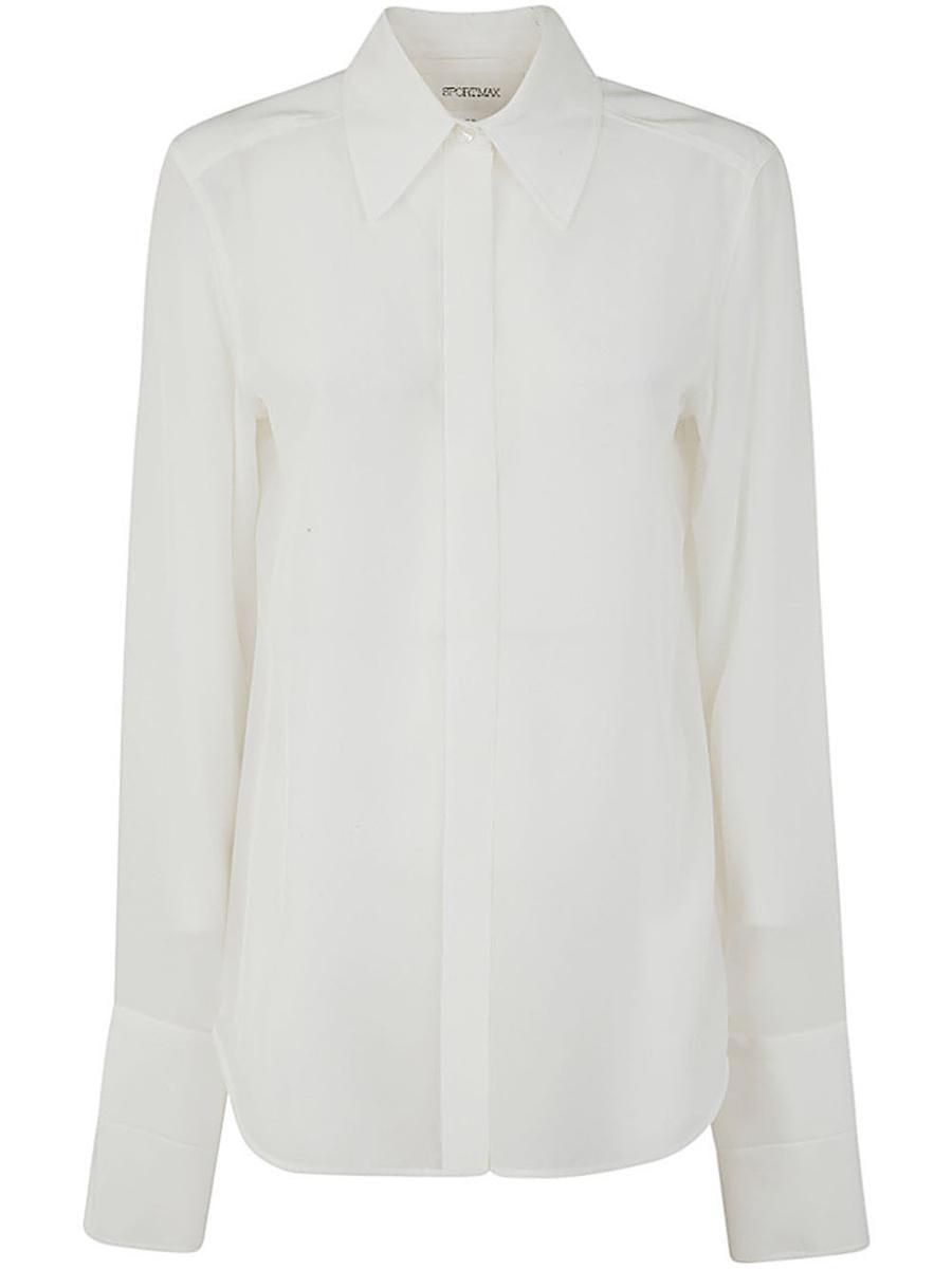 Sportmax Lelia Silk Shirt Clothing