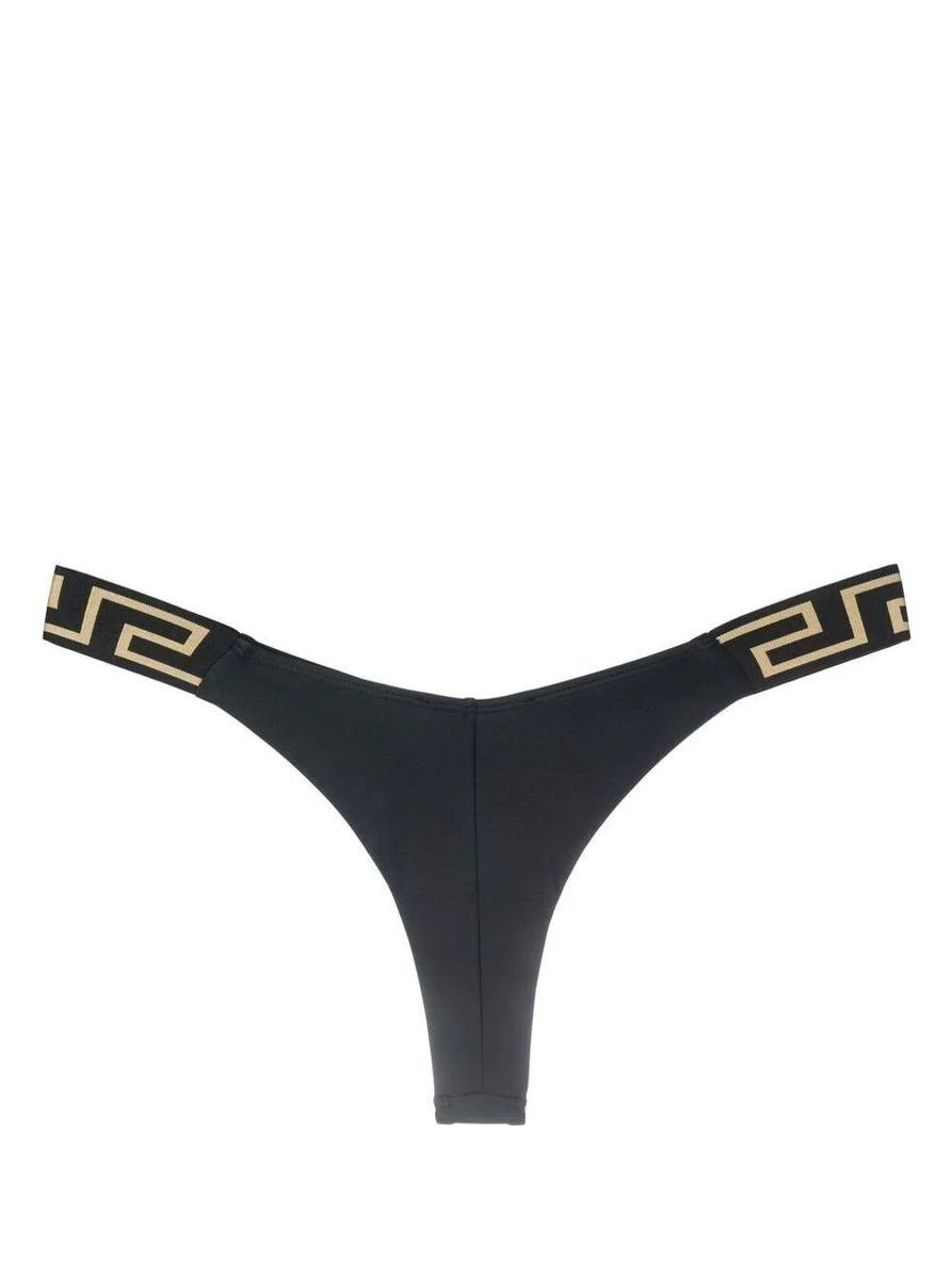 Versace Greca Detail Bikini Bottoms