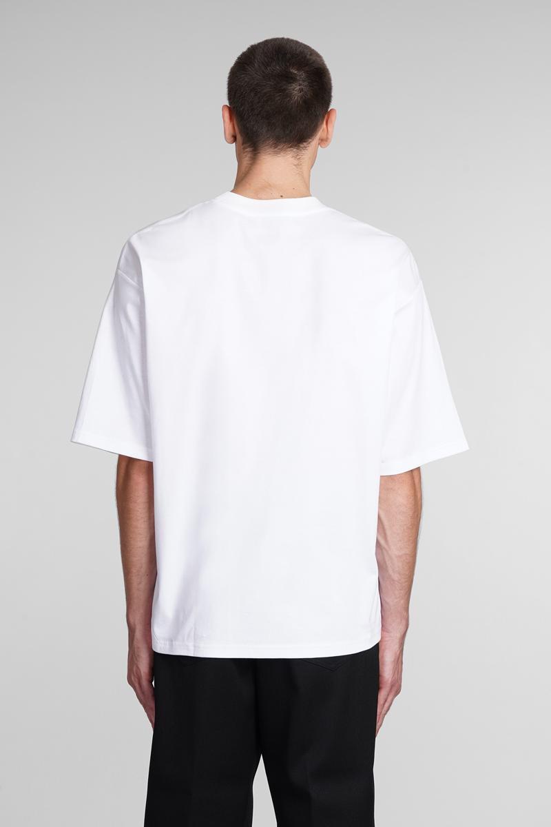 T-shirt In White Cotton