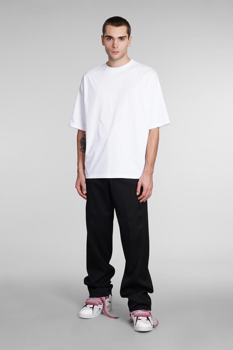 T-shirt In White Cotton