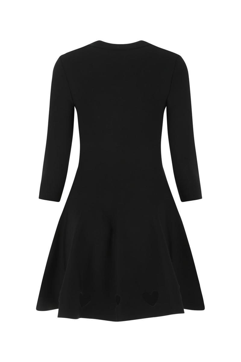 Alaïa U-Neck Knitted Dress