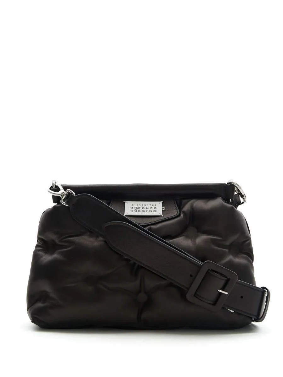 Small Glam Slam Classique shoulder bag in lamb leather.