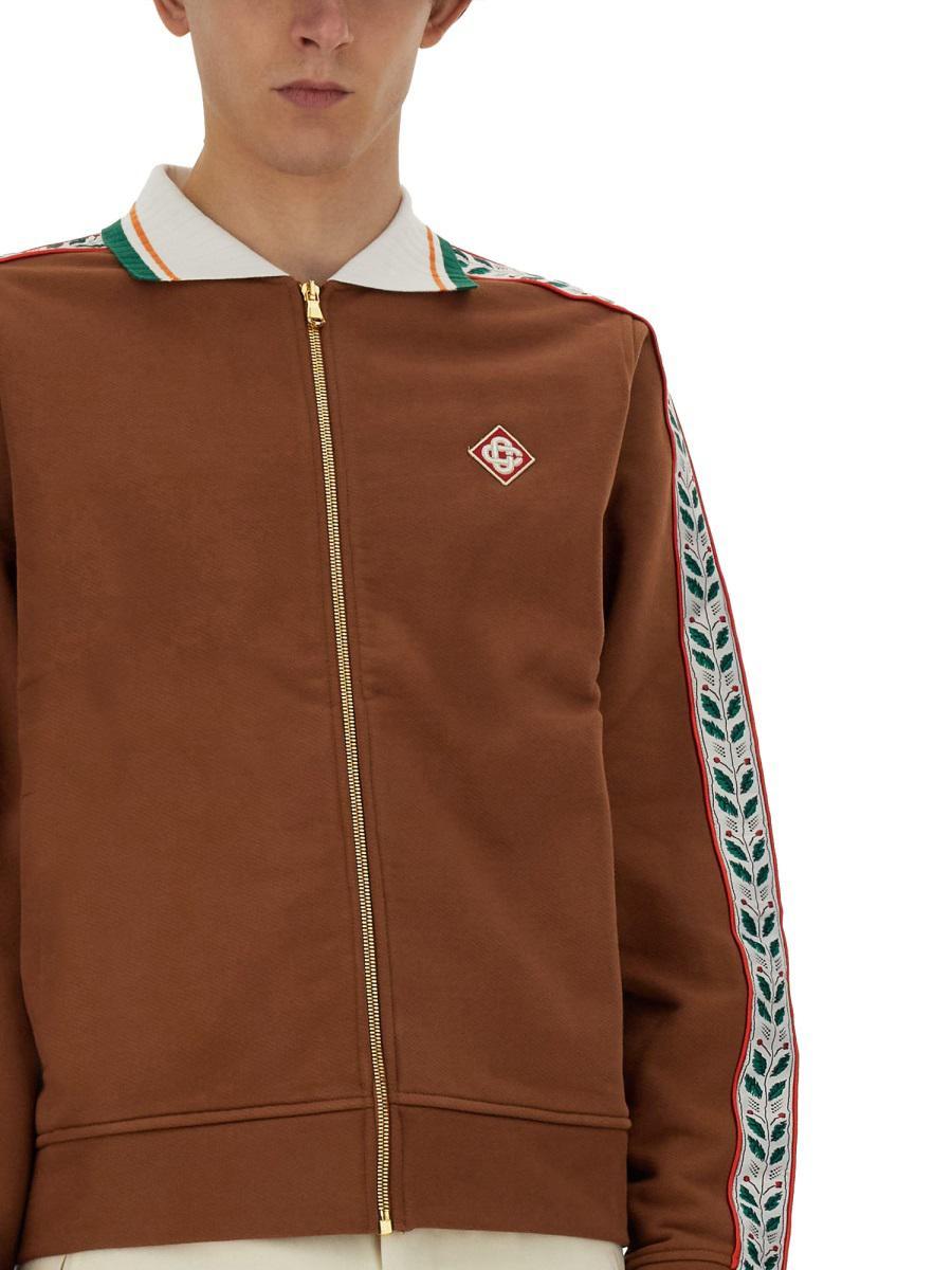 Casablanca Zip Sweatshirt.