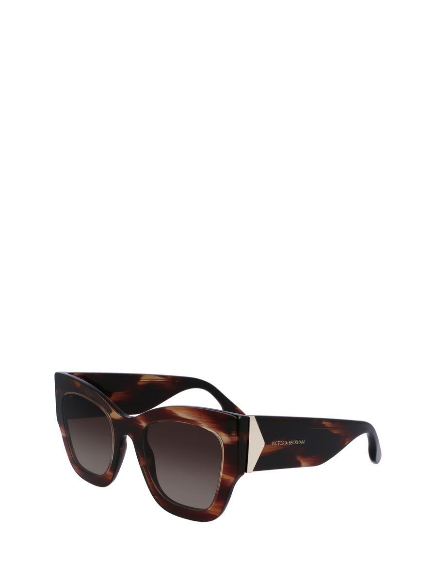 Vb652s Dark Brown Horn Sunglasses