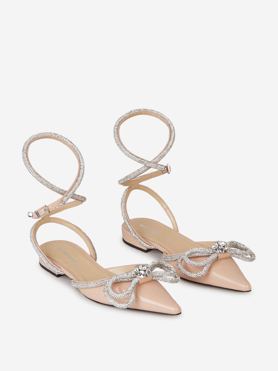 Mach & Mach Double Bow Ballerinas