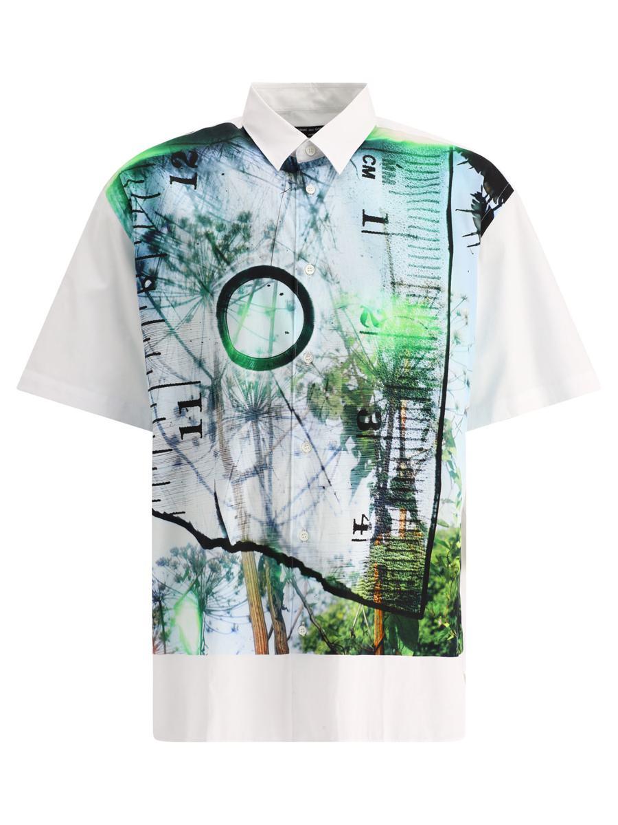 Like Men's Boys Printed Short-Sleeved Shirt