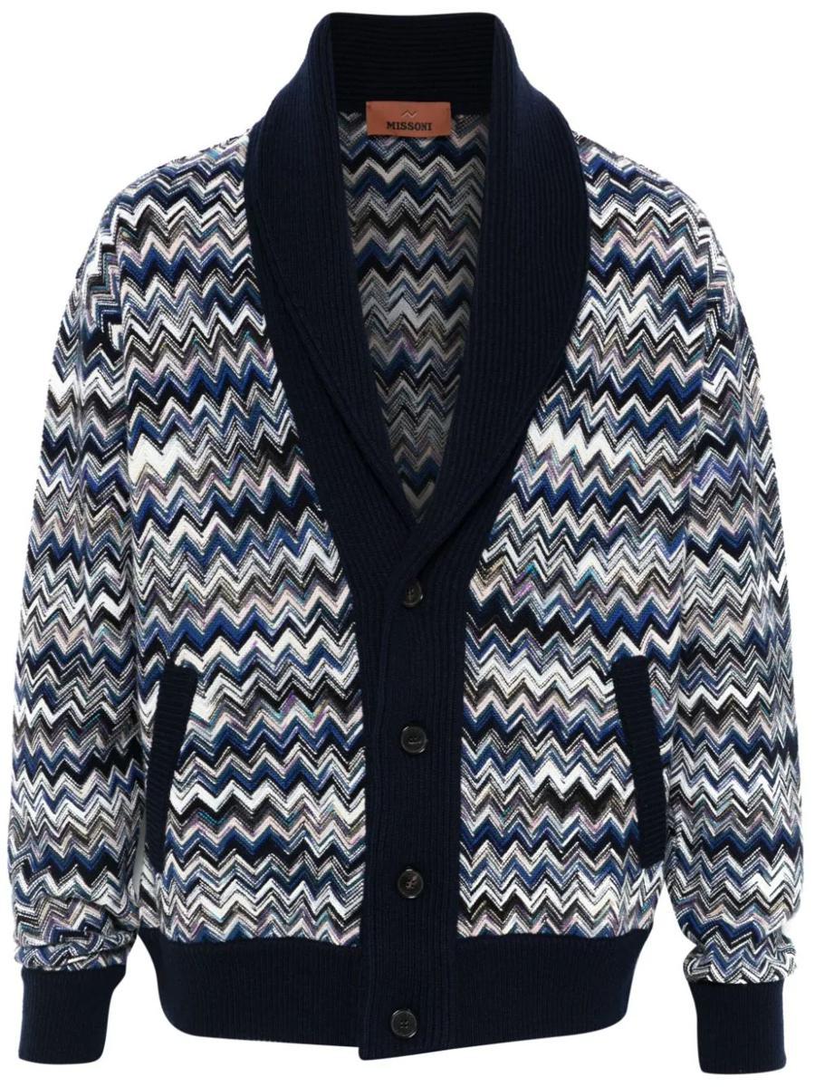 Missoni Cardigan With Zigzag Pattern