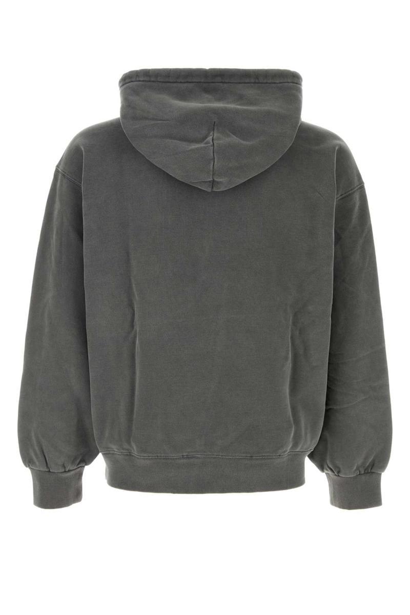 Dark Grey Cotton Hooded Vista