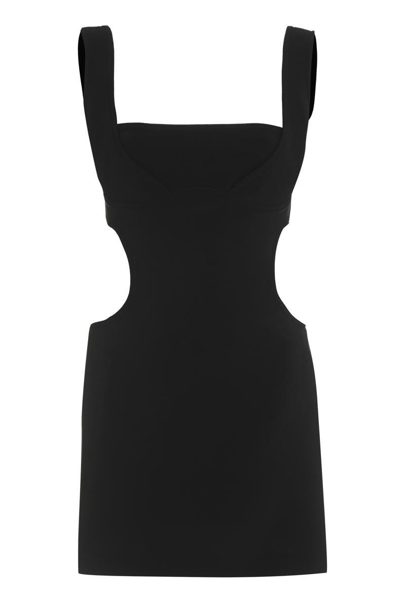 Marine Serre Cut-Out Detail Sweater Dress