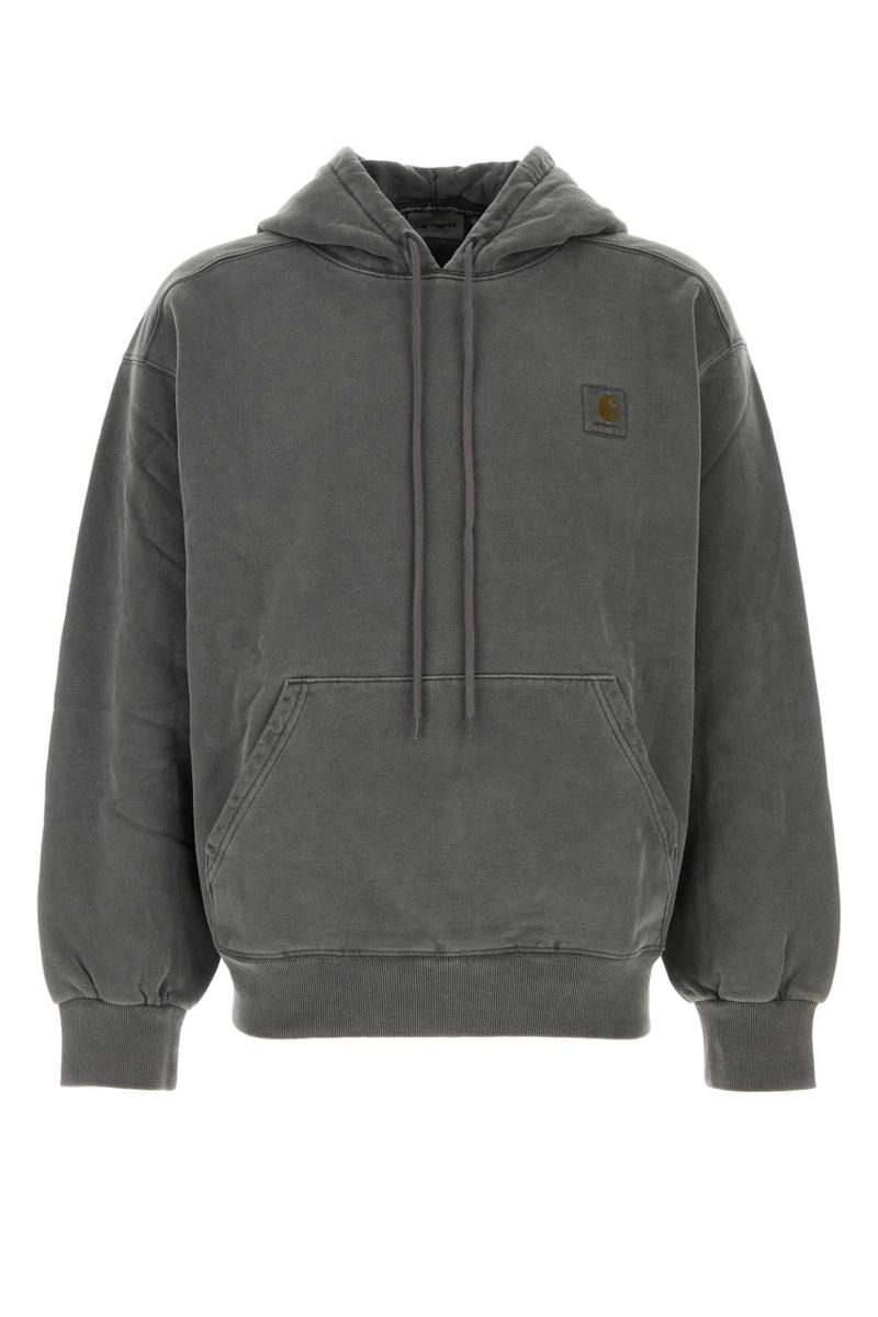 Dark Grey Cotton Hooded Vista