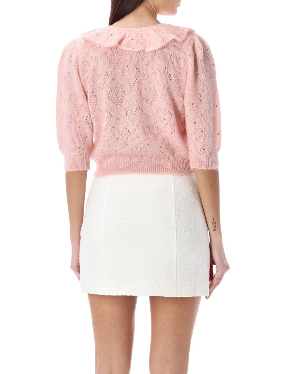 Alessandra Rich Hotfix Jumper