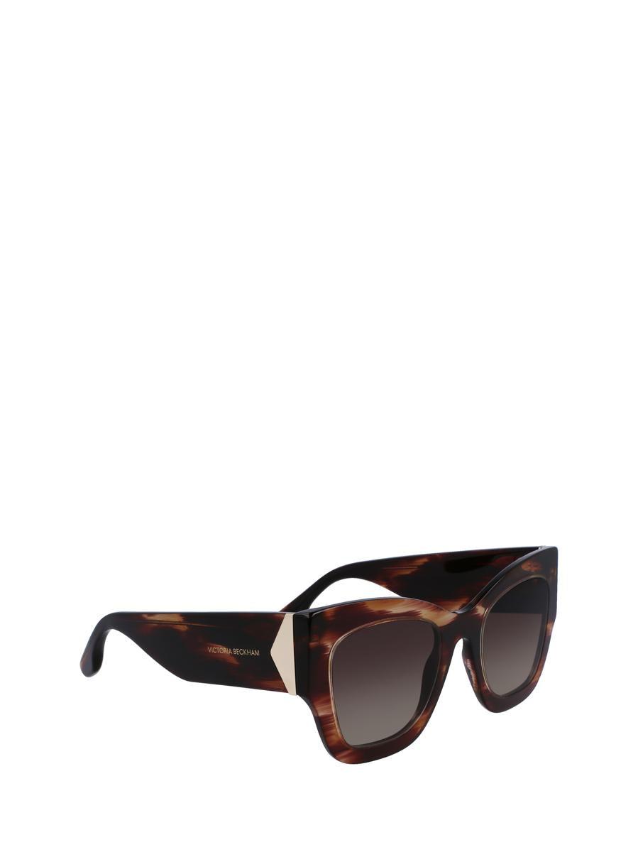 Vb652s Dark Brown Horn Sunglasses