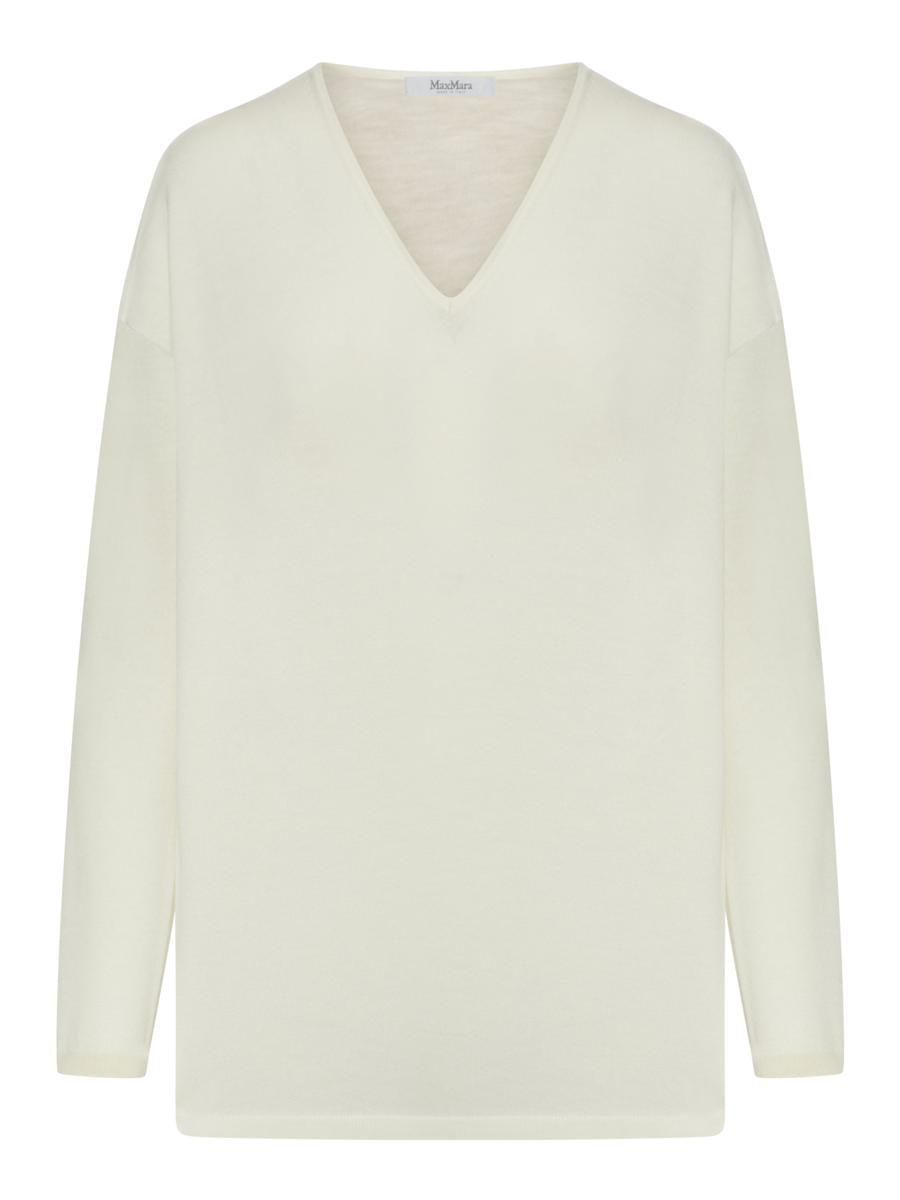 V-neck Long-sleeved Jumper